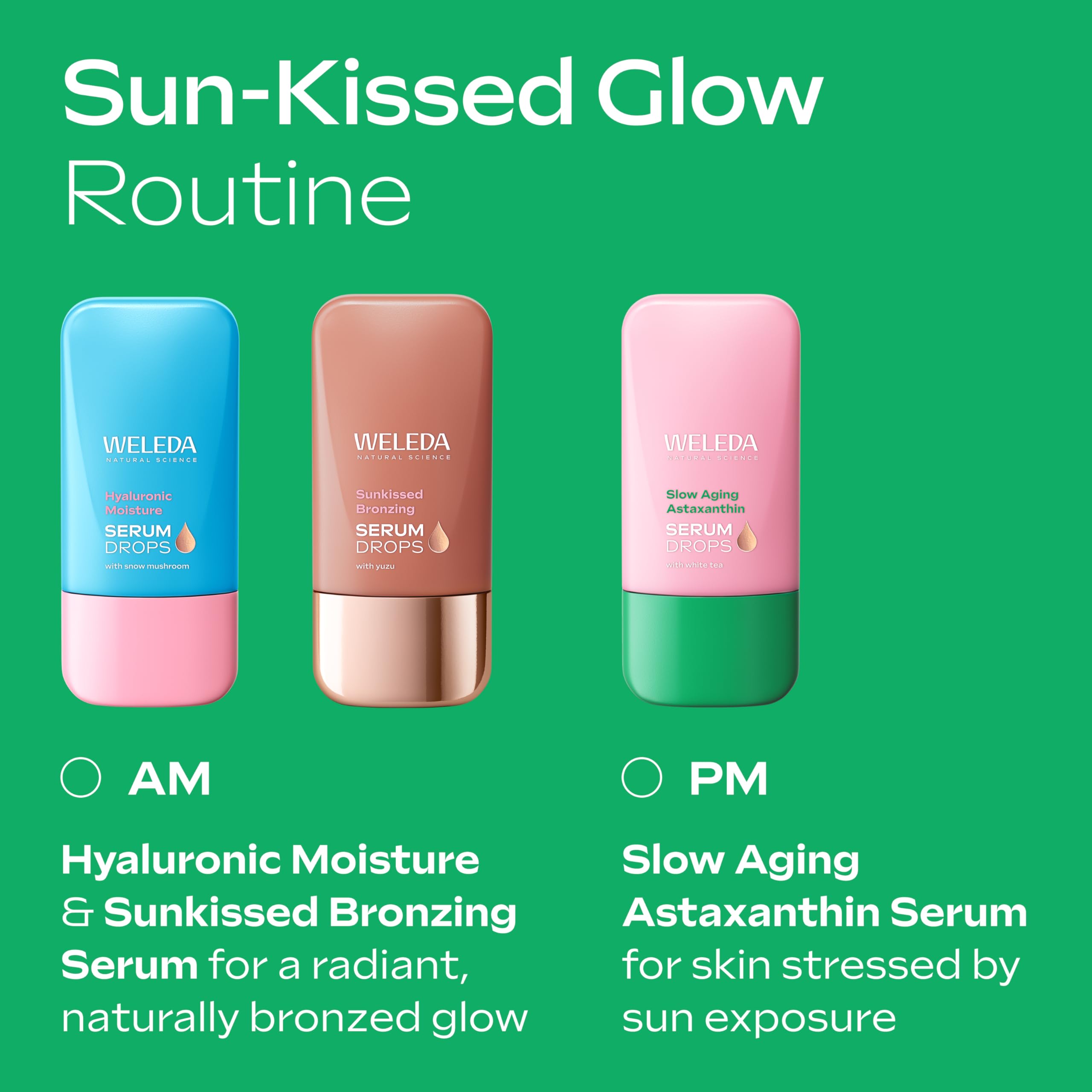 Weleda Slow Aging Astaxanthin Face Serum Drops with White Tea for Cell Protection, 30ml 6