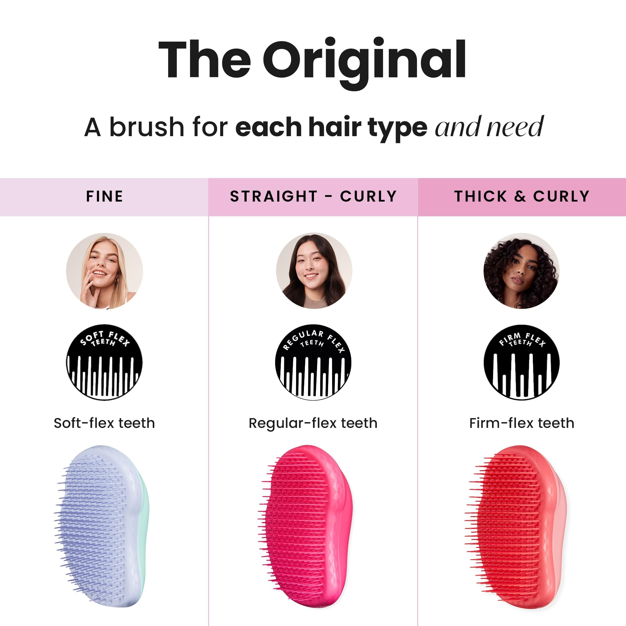 Tangle Teezer The Thick & Curly Detangling Hairbrush - Strong Two-Tiered System 8