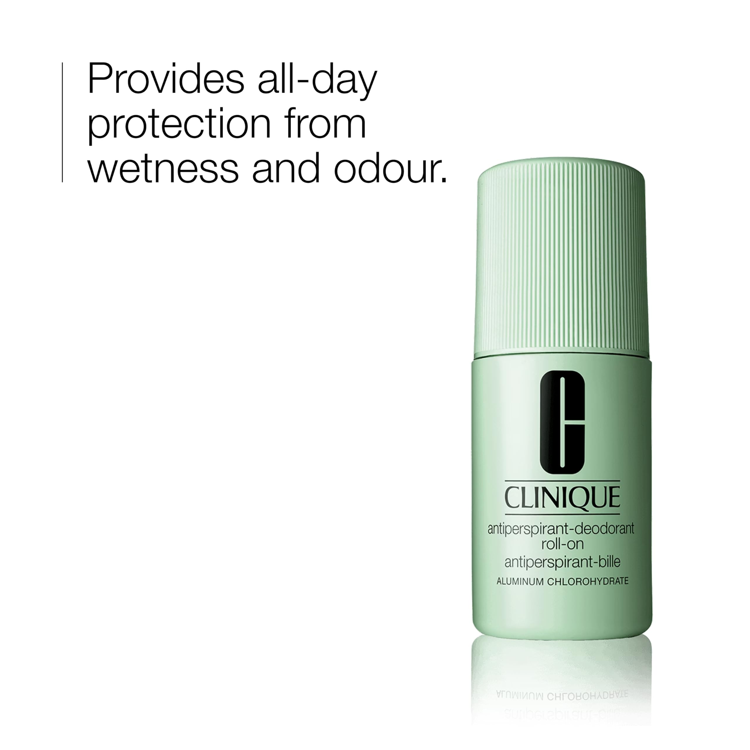 Clinique Antiperspirant-Deodorant Roll-On for All Skin Types | All-Day Protection