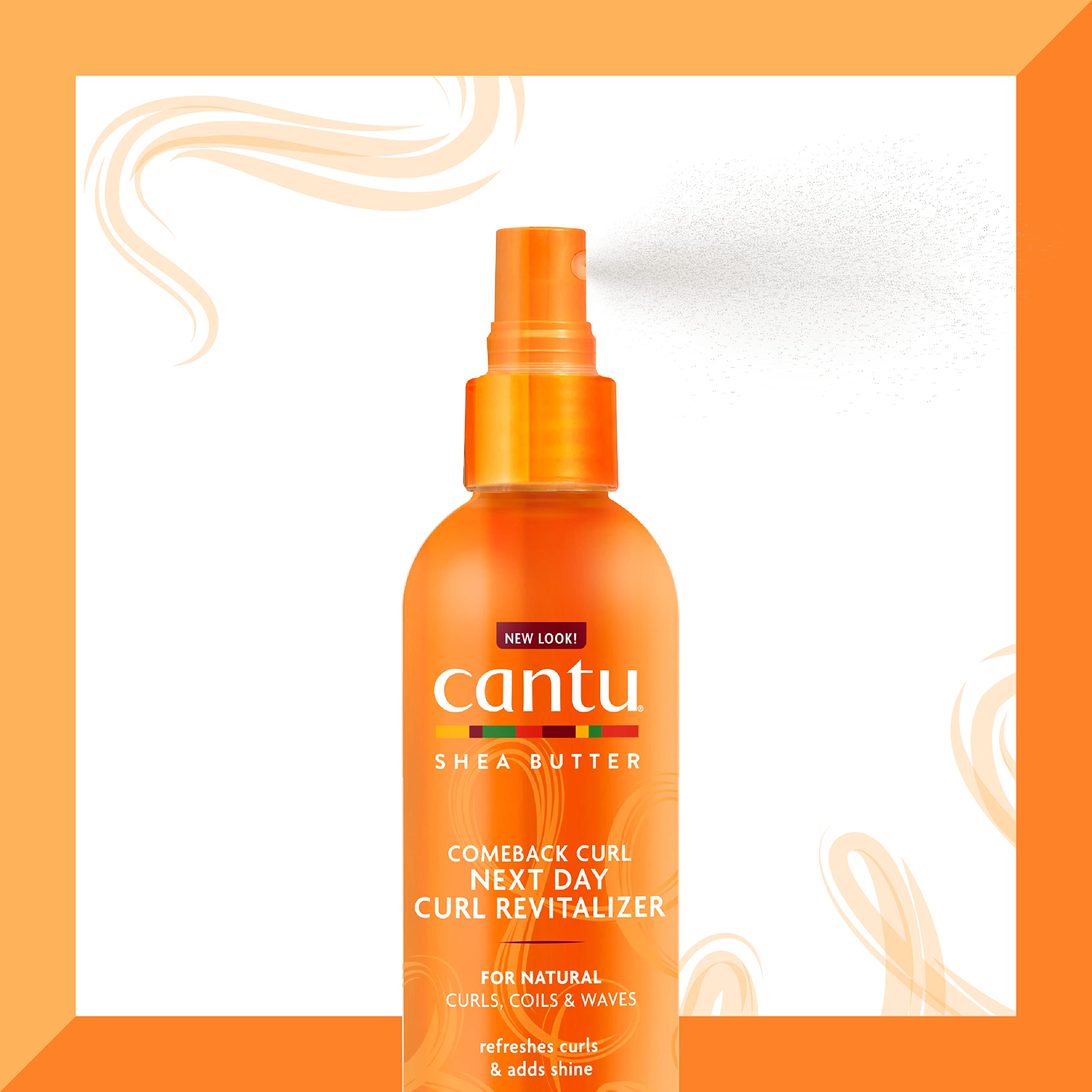 Cantu Shea Butter Comeback Curl Next Day Curl Revitalizer for Natural Hair 355 ml 7