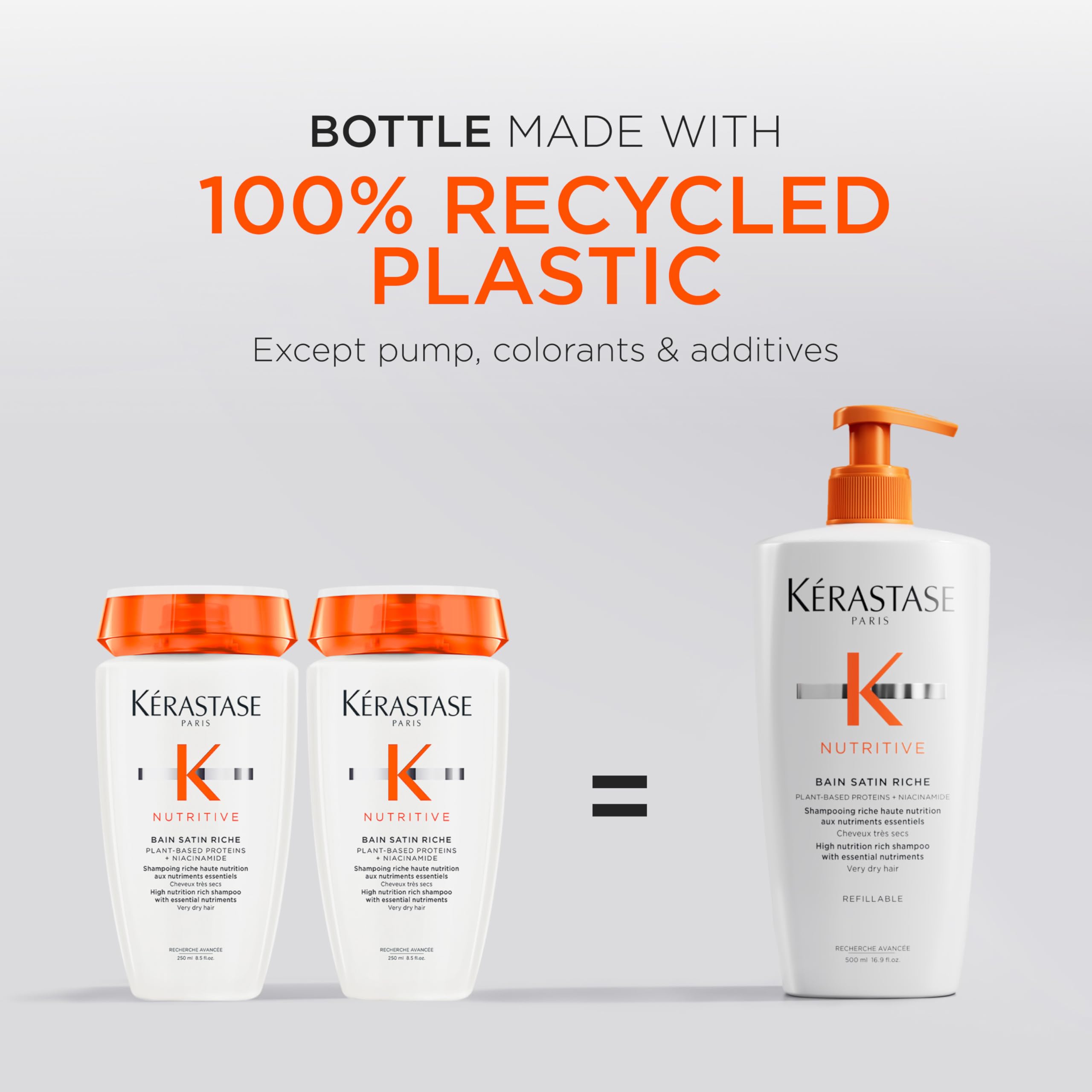 Kérastase Nutritive Bain Satin Gentle Hydrating Shampoo for Dry Hair 500ml 6