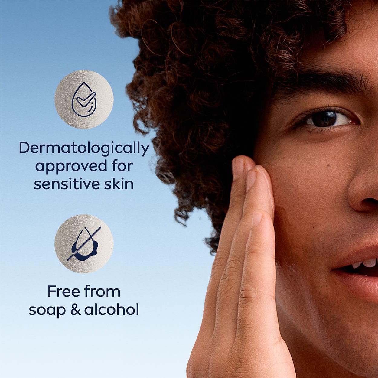 NIVEA MEN Sensitive Gesichtsreinigung mit 0 % Alkohol (100 ml), Gesichtsreinigung für Männer 5