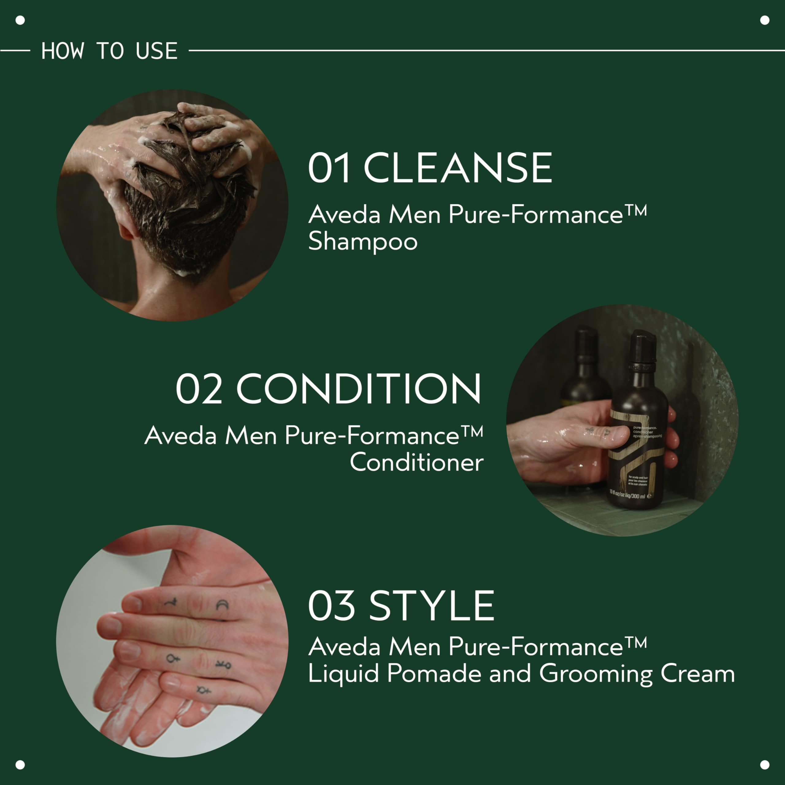 Aveda Men Pure-Formance Styling-Tonerde | Starker Halt | Mattes Finish 6