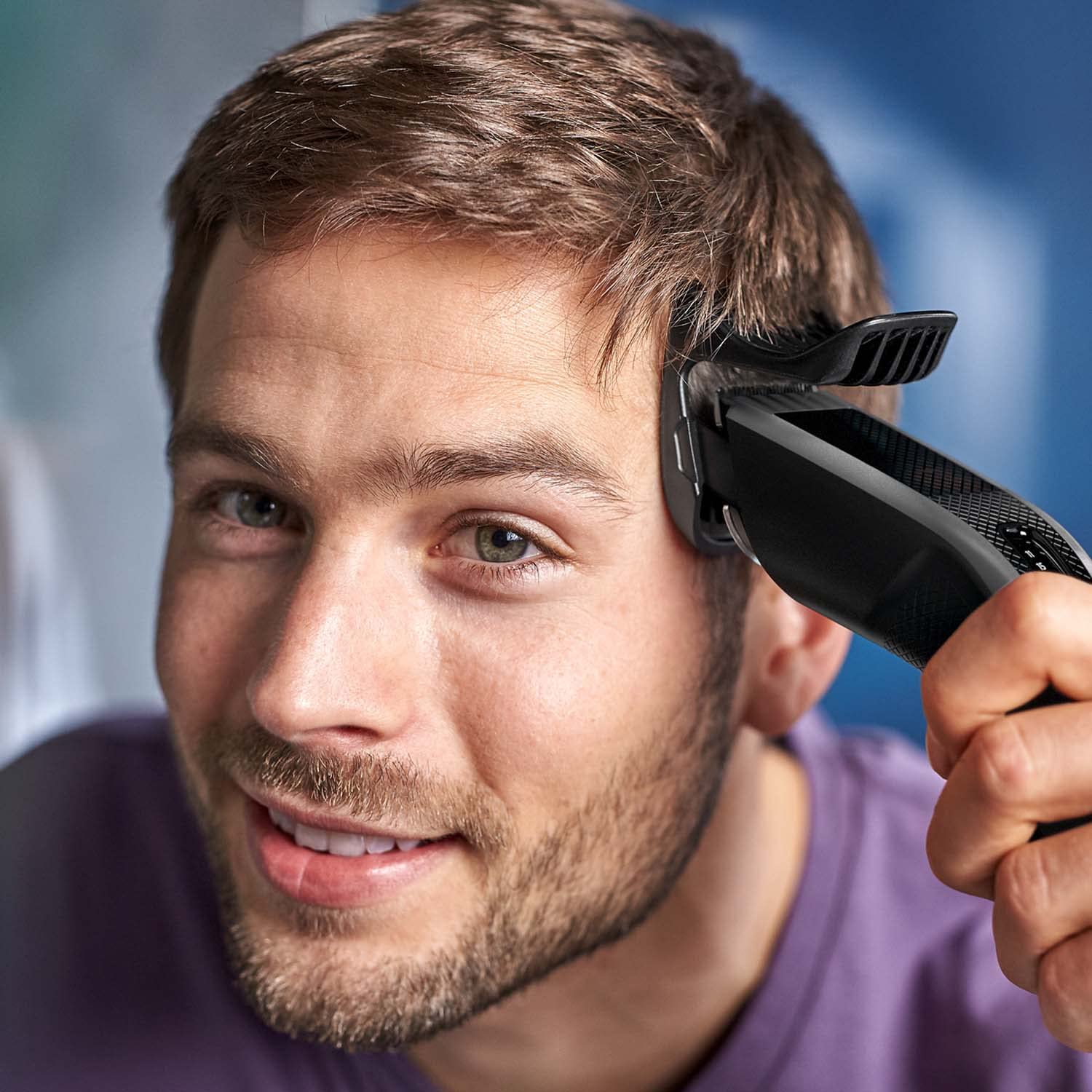 Philips Haarschneidemaschine, Serie 5000 Trim-n-Flow PRO Technologie, vollständig abwaschbar mit selbstschärfenden Edelstahlklingen, mit Kabel, UK 3-Pin-Stecker - HC5630/13 3