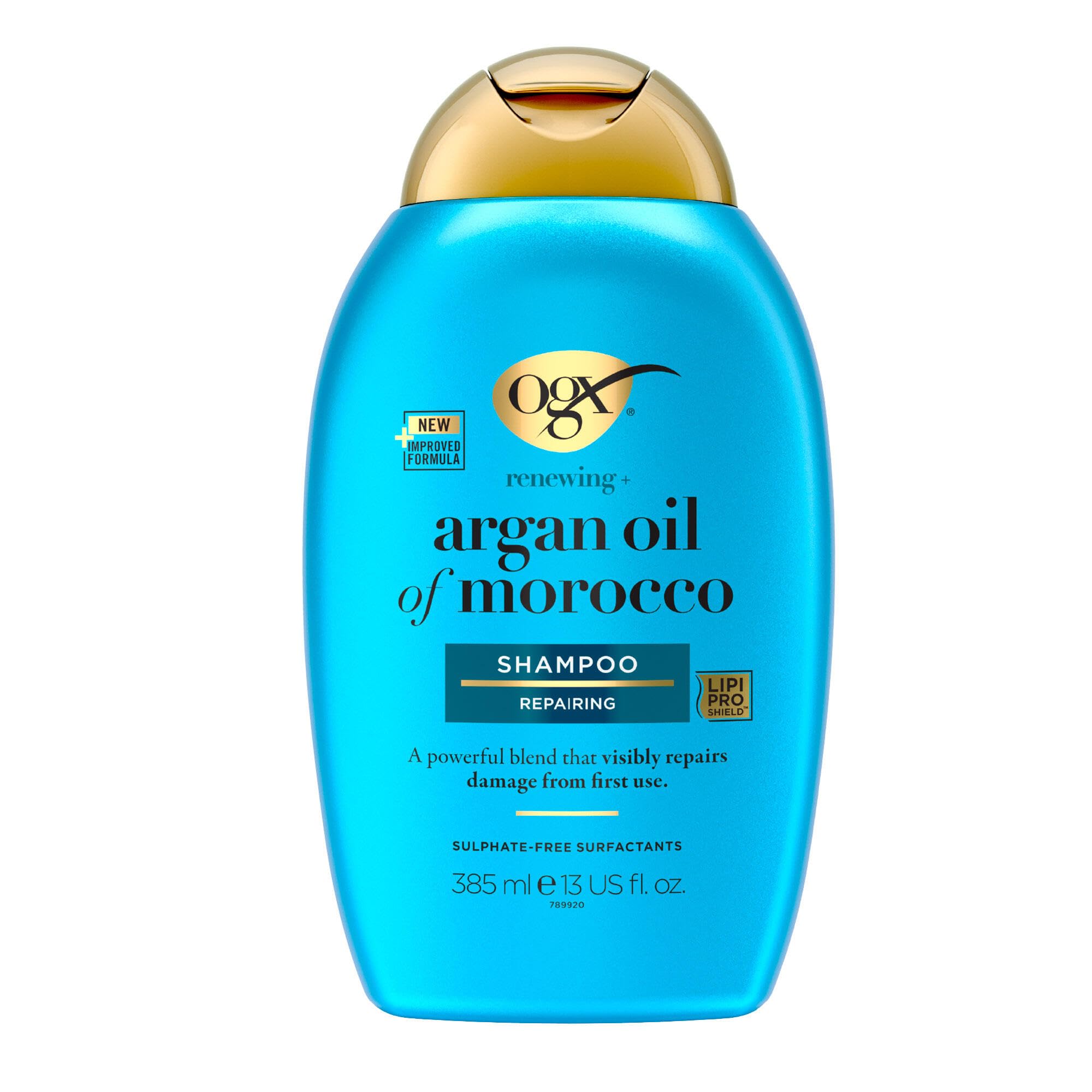 OGX Argan Oil of Morocco Shampoo for Dry Hair, Restoring Formula (385ml)