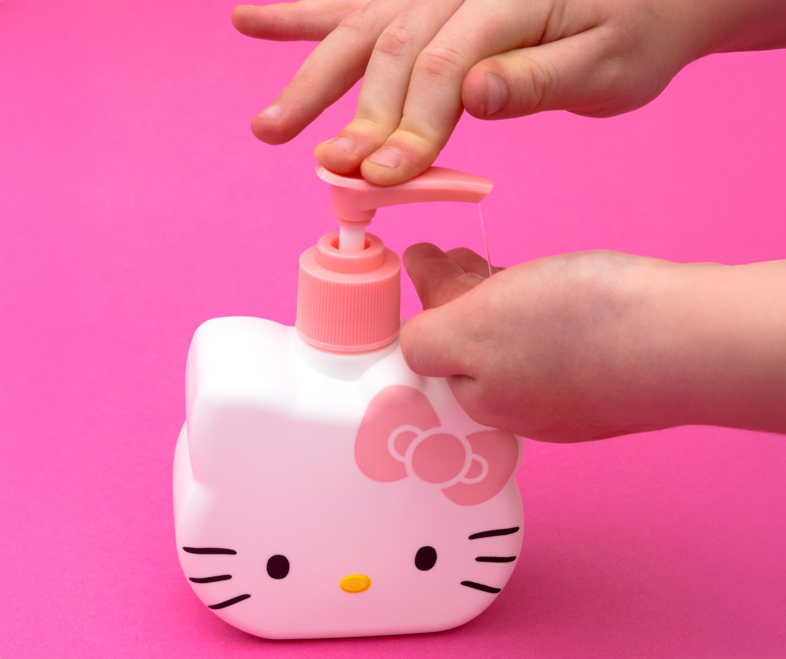 Hello Kitty Cherry Scented Handwash - Gentle Formula for Family Use - 250ml 6