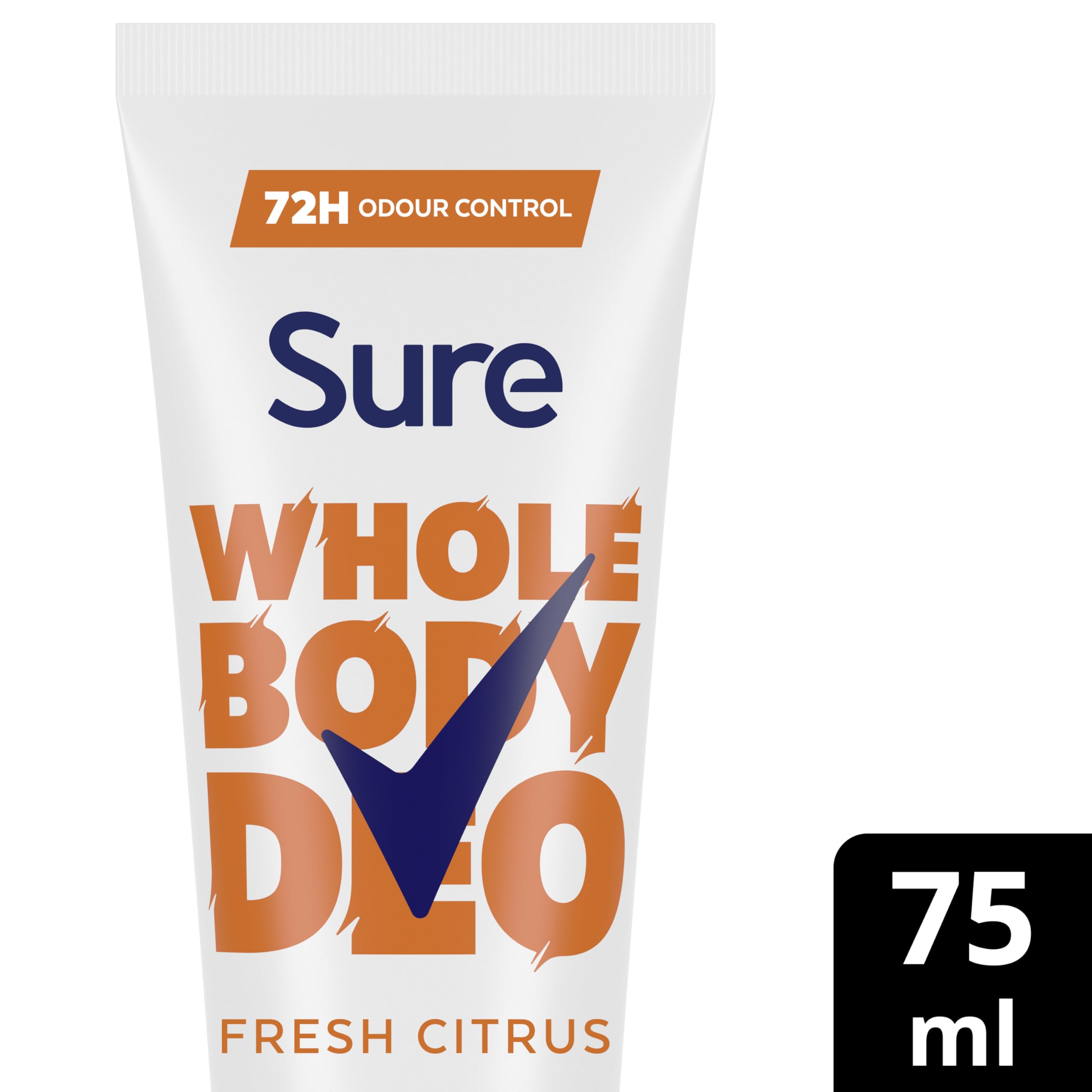 Sure Women Fresh Citrus Ganzkörper-Deodorantcreme mit frischem Duft