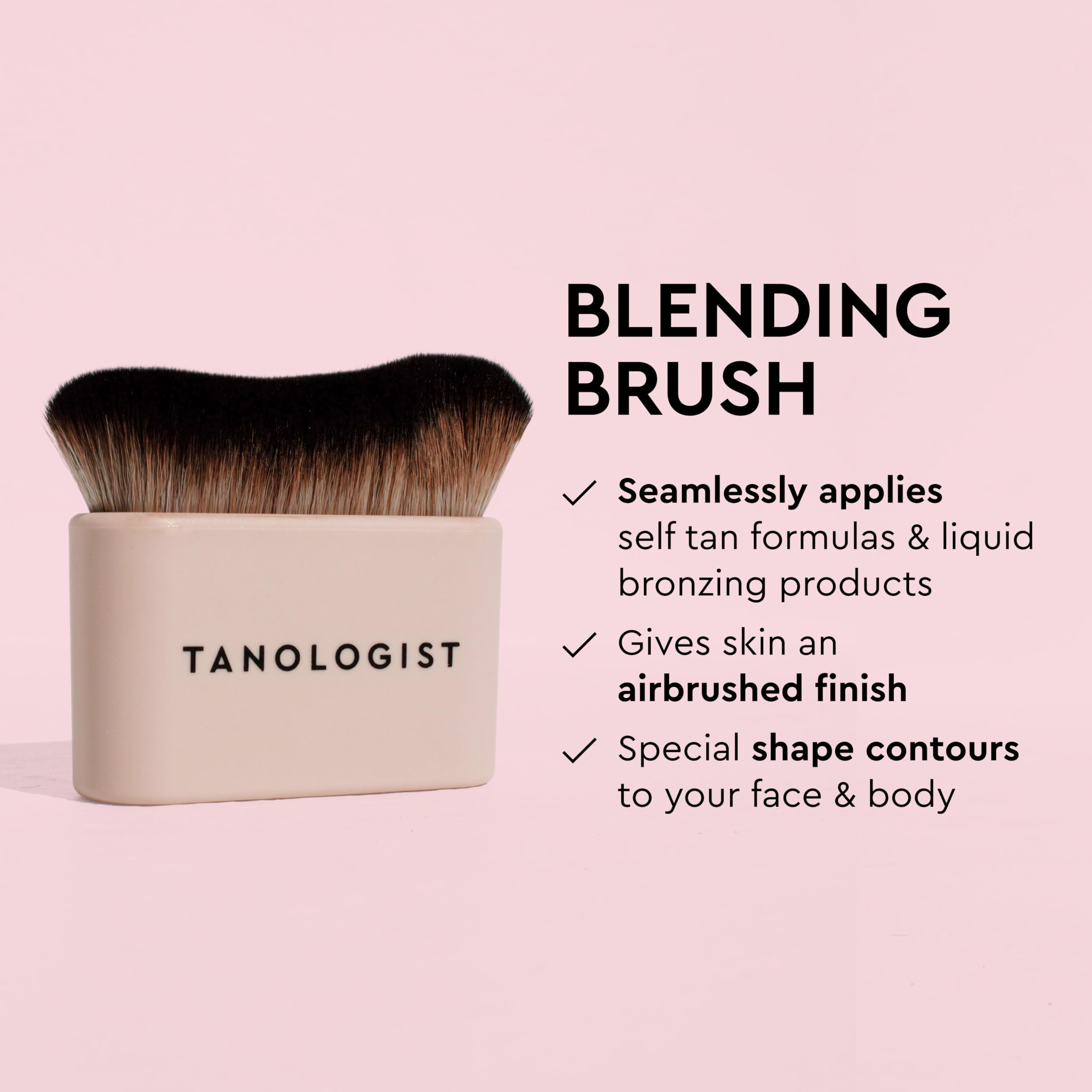 Tanologist KABUKI Selbstbräunungspinsel für Gesicht und Körper – für ein makelloses Finish 4