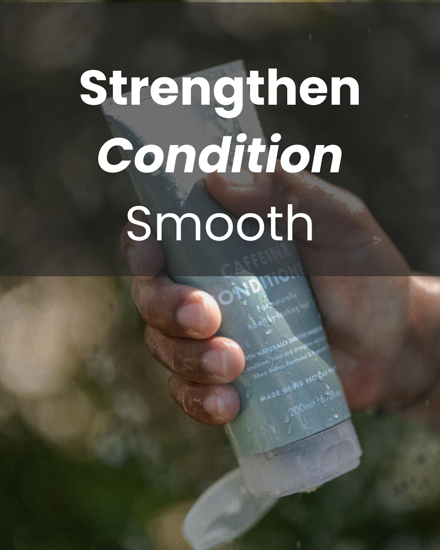 ManCave Caffeine Conditioner for Men to Encourage Healthy Hair Growth 3