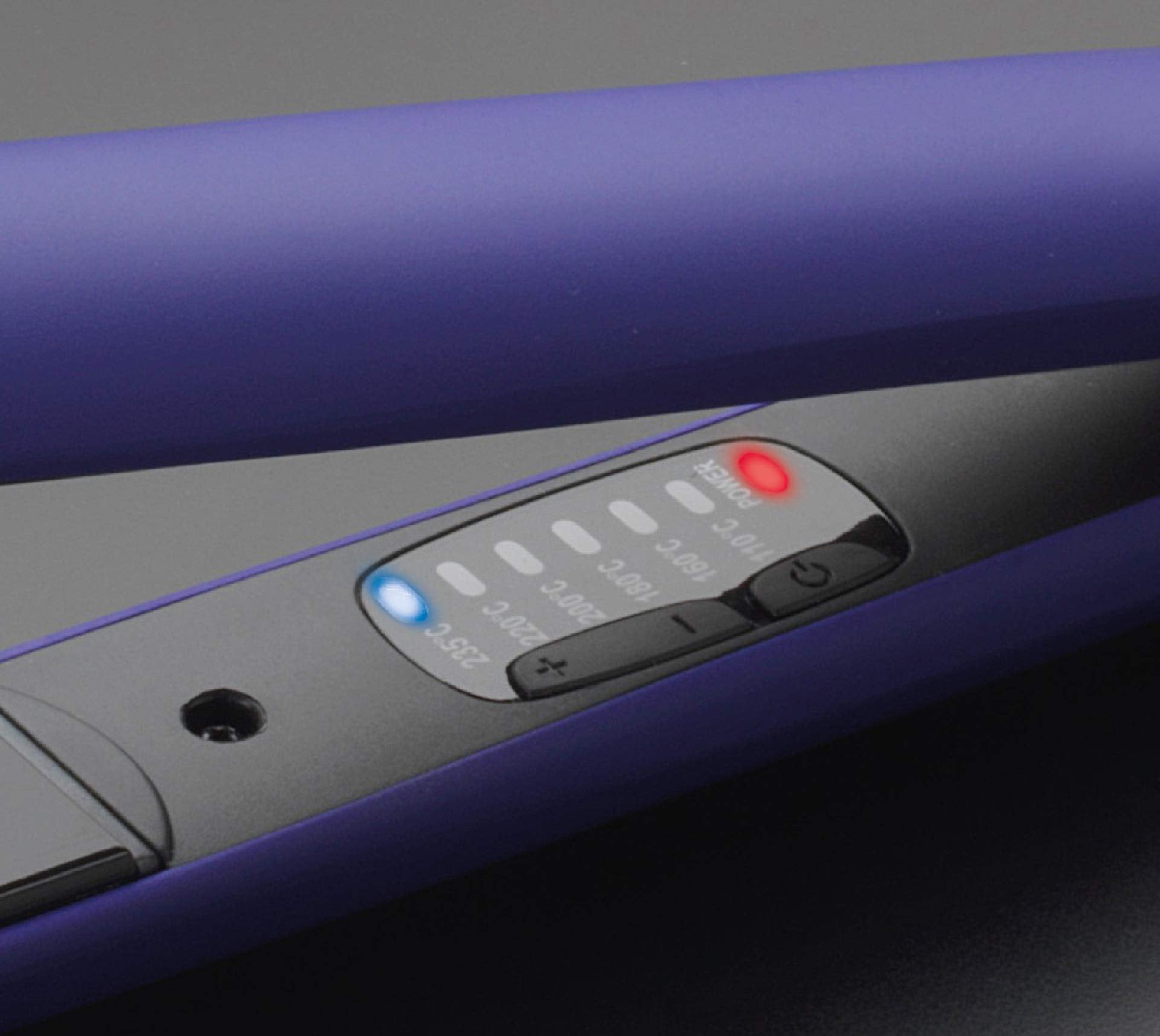 Diva Pro Styling Digital Straightener and Styler - Violet with Ceramic Plates 4