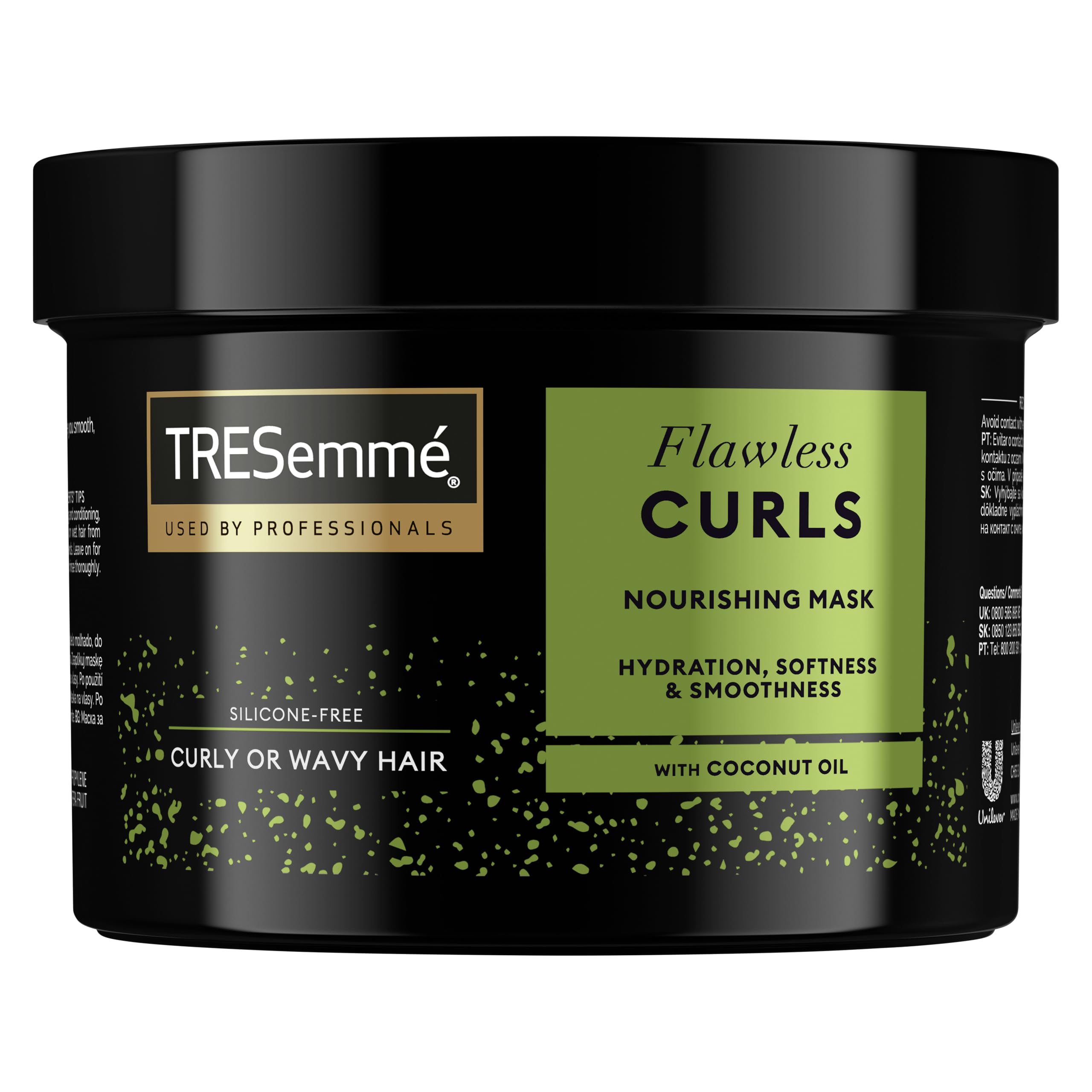 TRESemmé Flawless Curls Nourishing Hair Mask with Coconut Oil & Ceramide