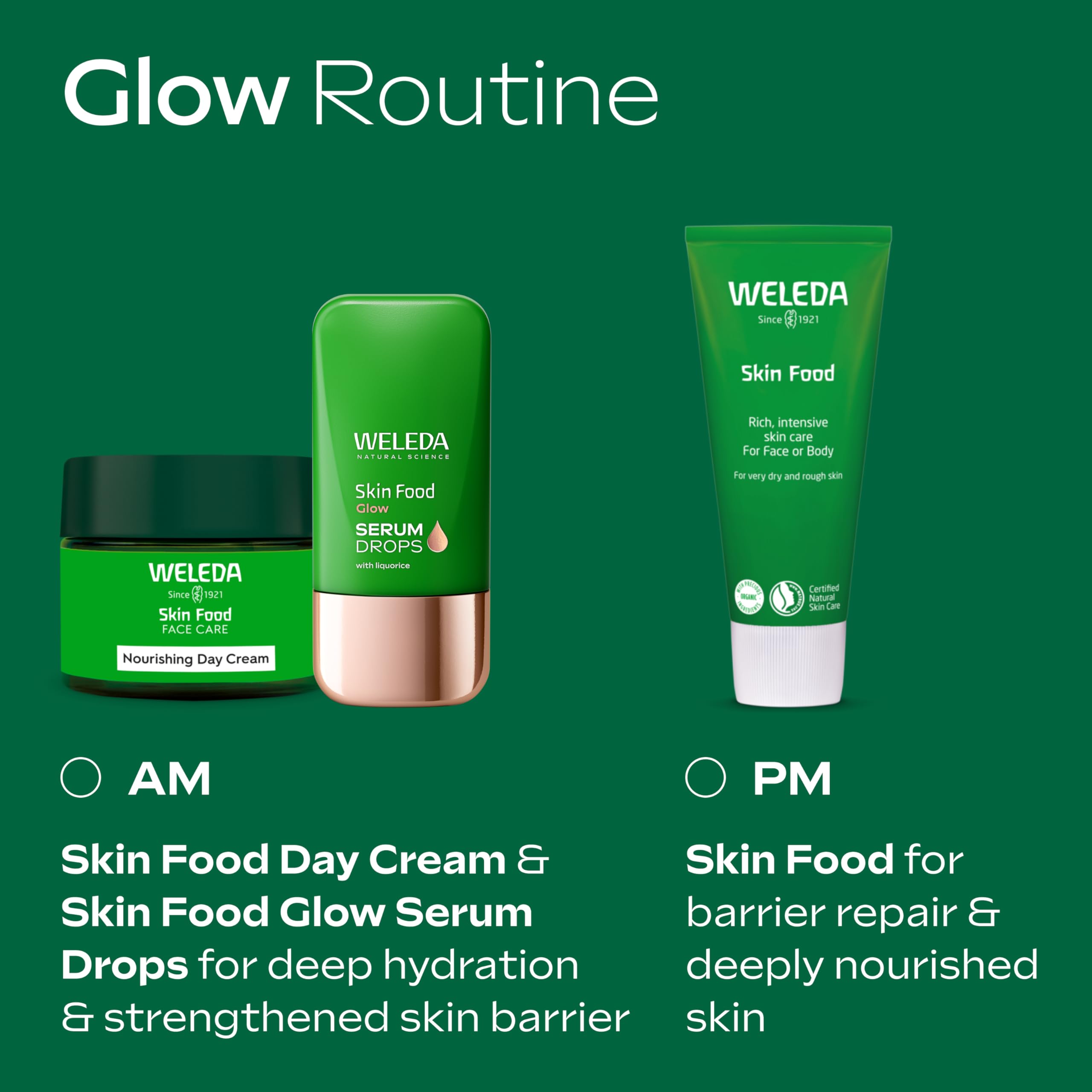 Weleda Skin Food Glow Gesichtsserum-Tropfen, Gesichtsserum mit Süßholz, reduziert Pigmentflecken, verleiht einen strahlenden Teint, 100 % zertifiziert natürlich, biologisch, vegan, 30 ml 6