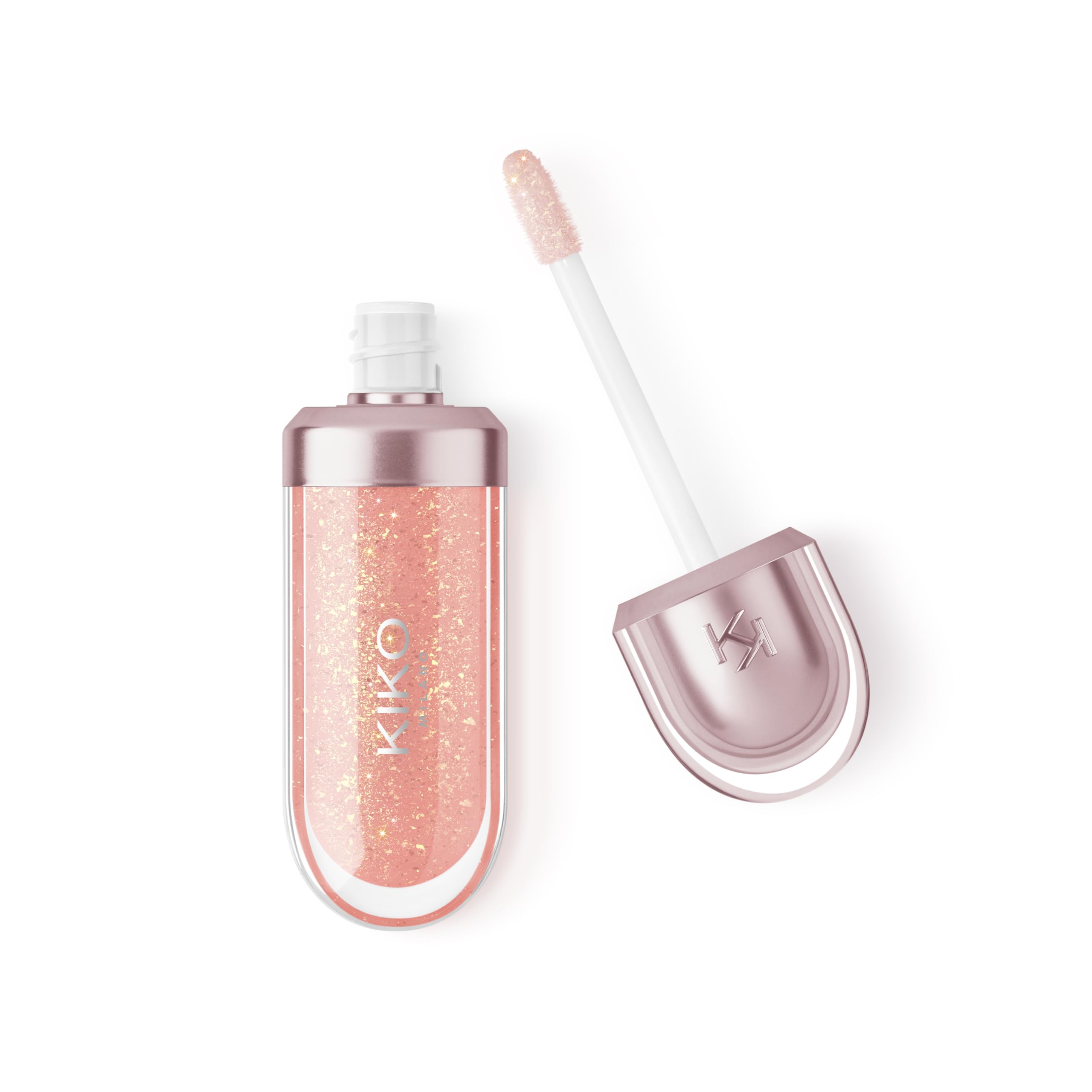 KIKO Milano 3D Hydra Lip Oil 02 - Hydrating, Luminous Finish with Raspberry Seed Oil