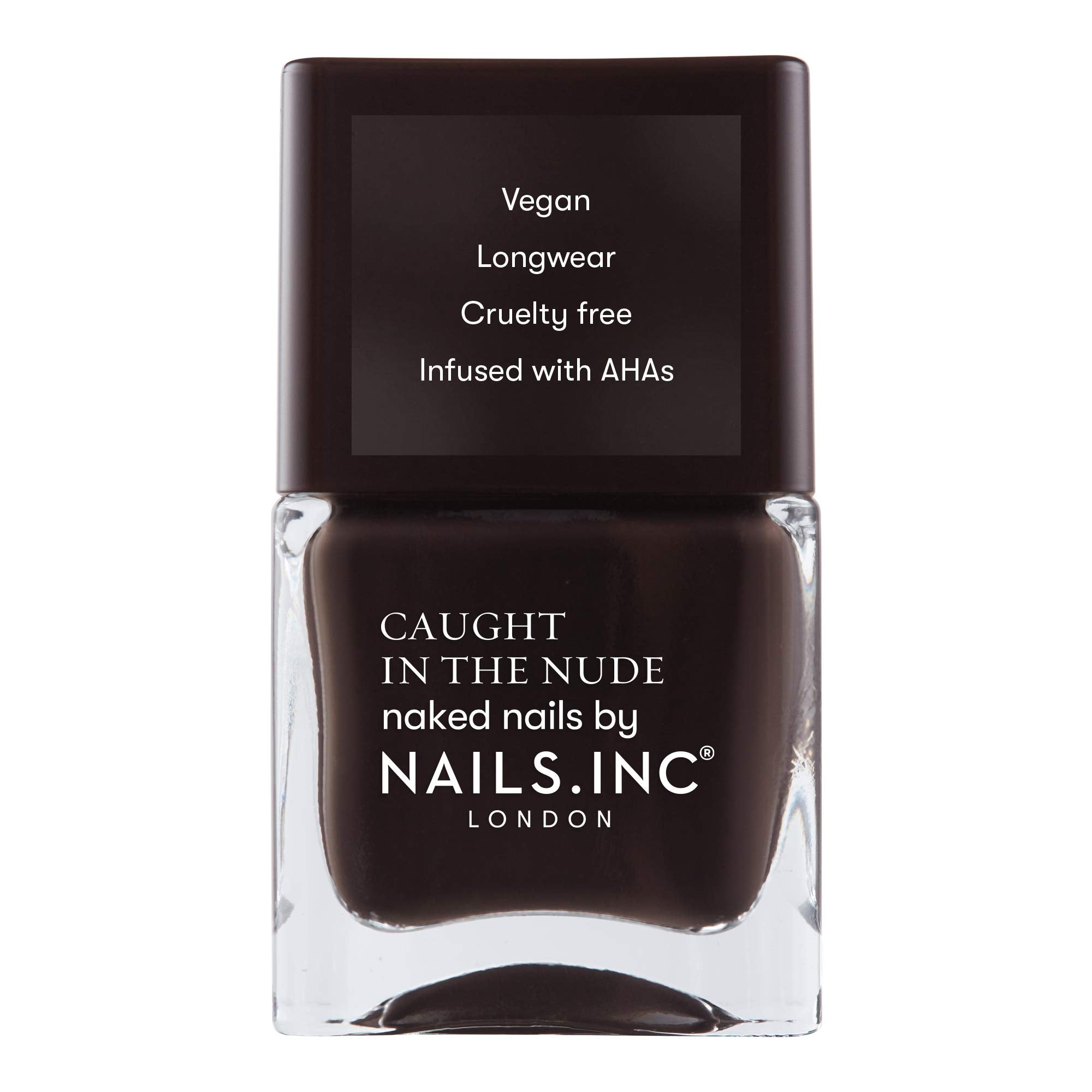 Nails Inc Copacabana Beach Dark Brown Nude Nail Polish 14 ml