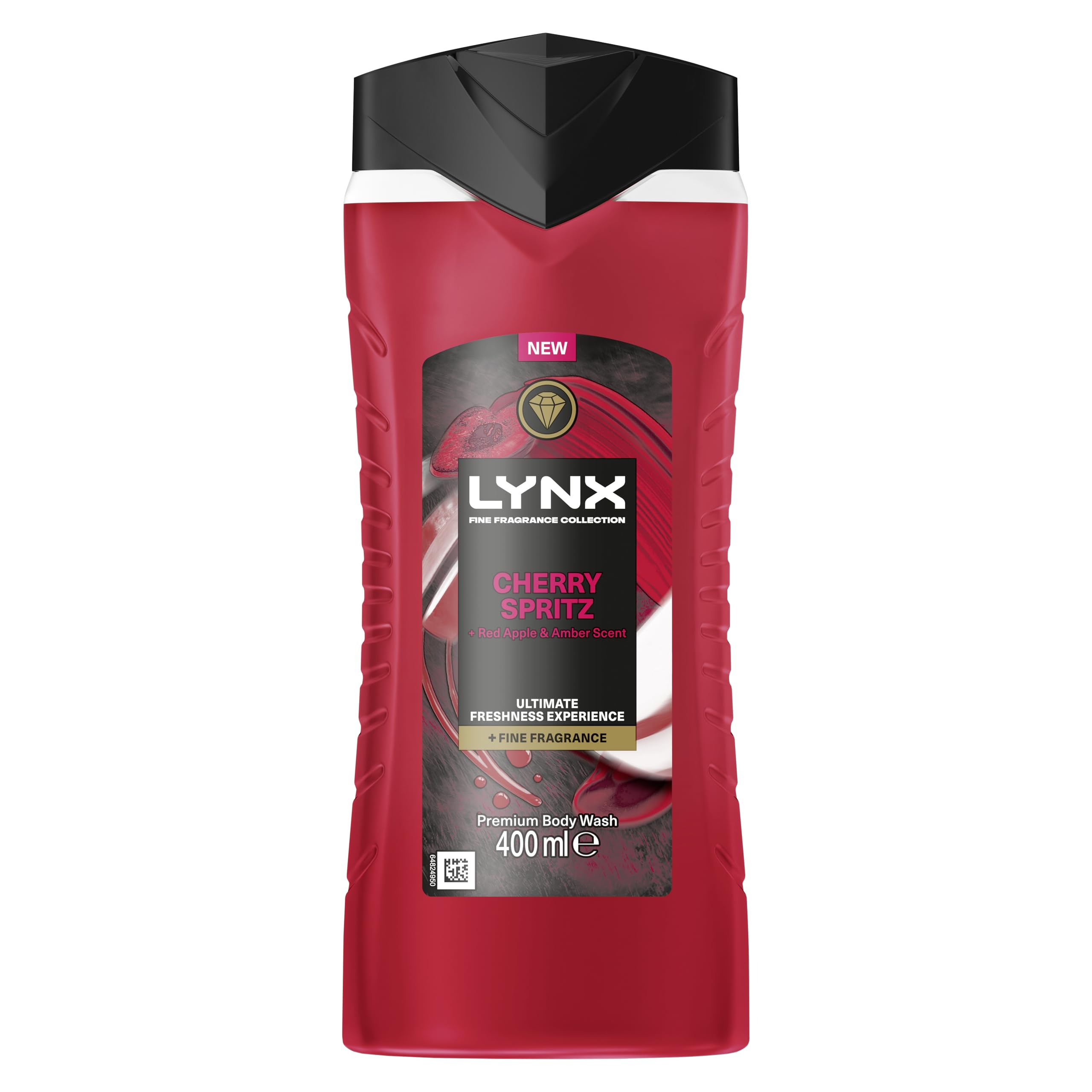 Lynx Fine Fragrance Collection Cherry Spritz Premium Body Wash Duschgel f