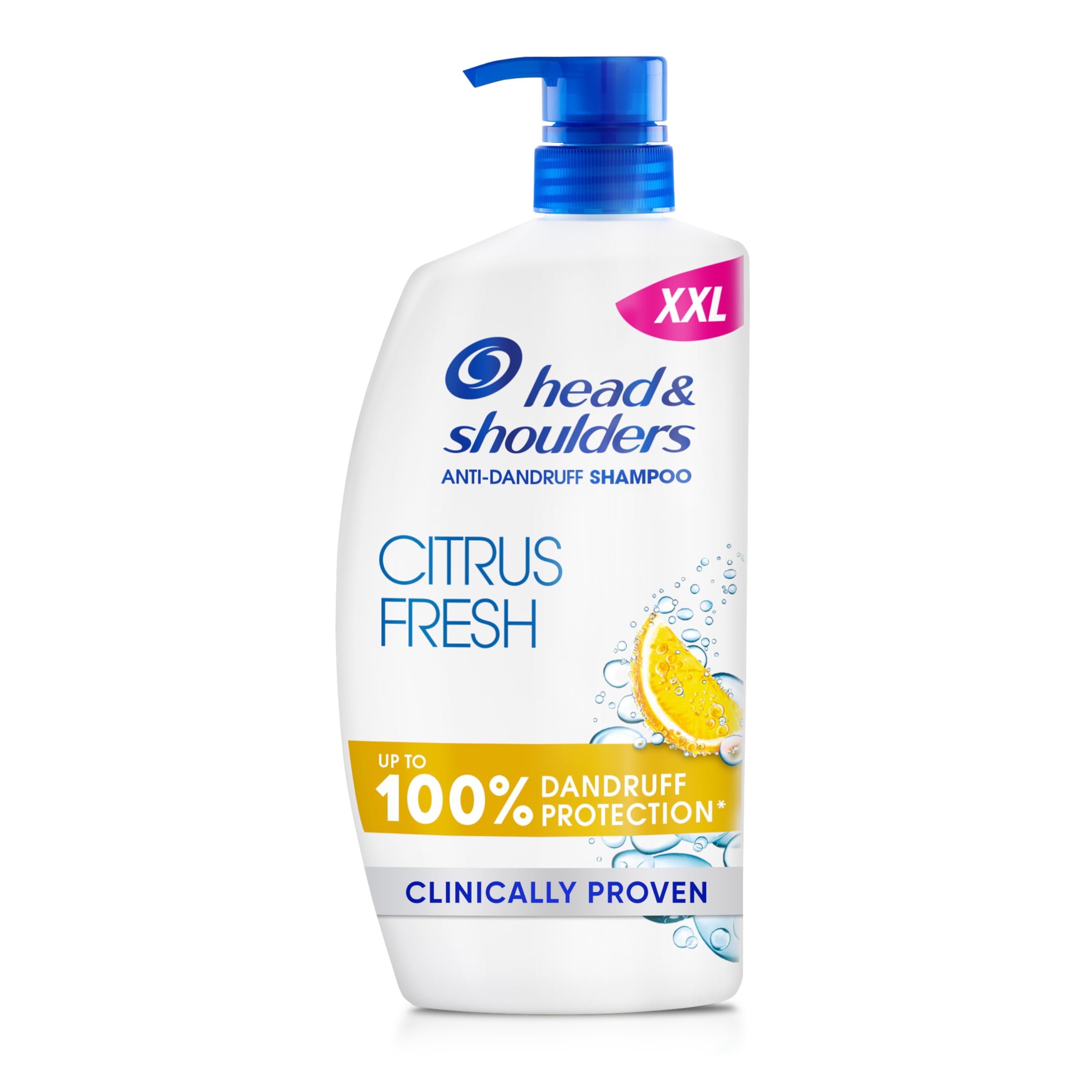 Head & Shoulders Citrus Fresh Anti-Dandruff Shampoo for Greasy Hair, 1000ml