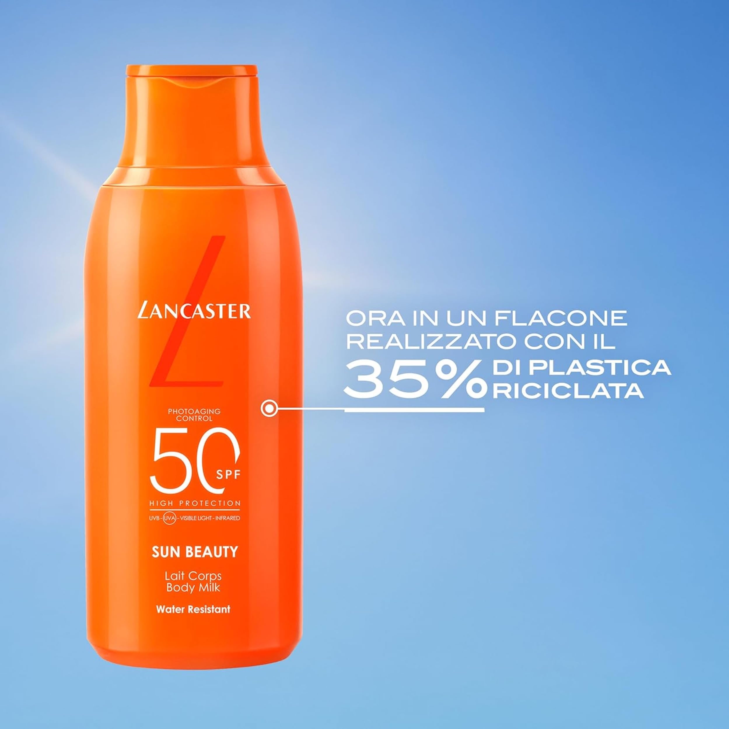 Lancaster Sun Beauty Body Milk SPF30, 175ml - Photoaging Control, Broad Spectrum Protection 7