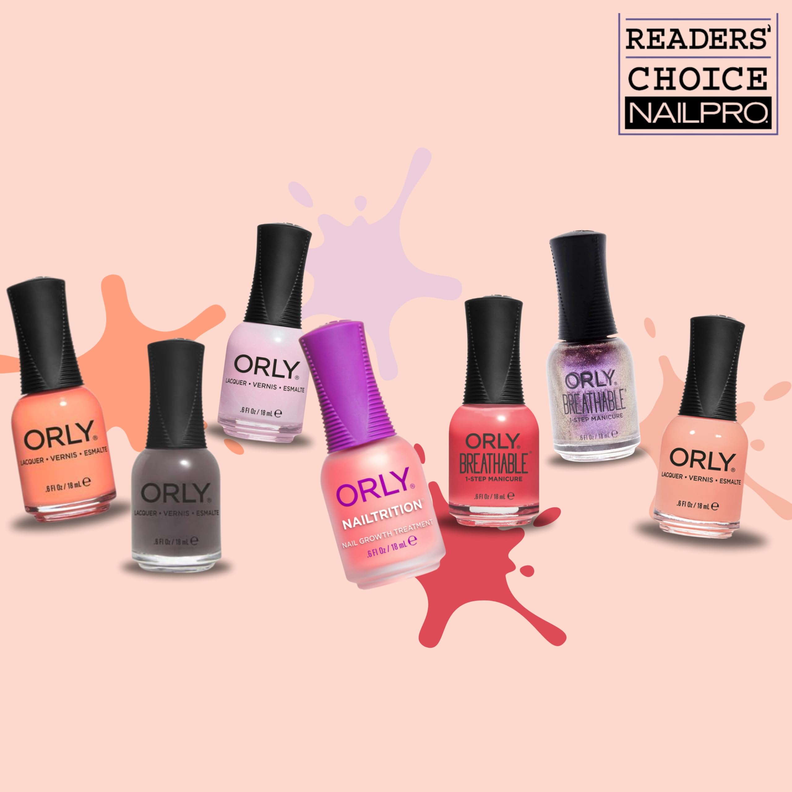 ORLY Nailtrition Nail Growth Treatment for Weak & Damaged Nails 18ml 6