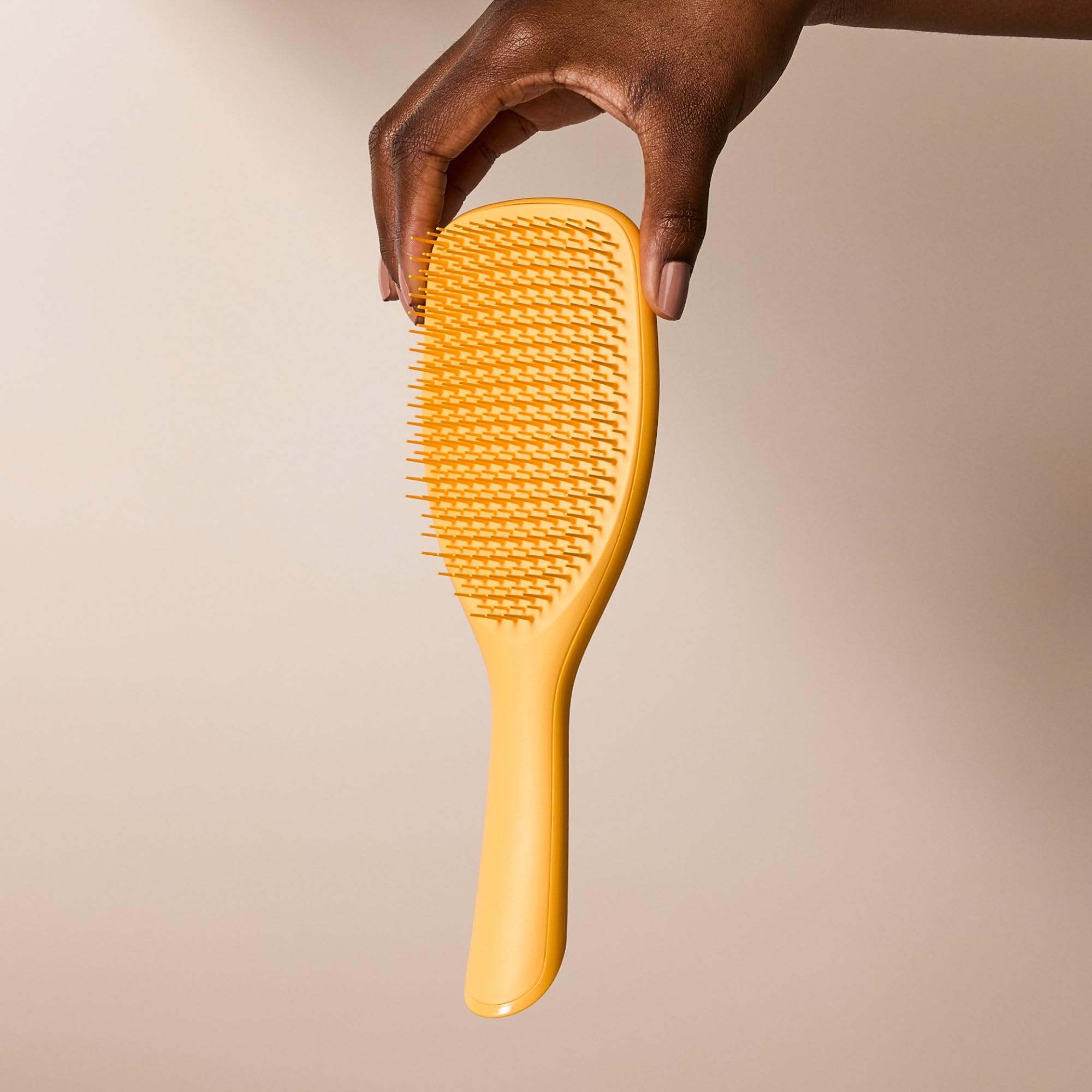 Tangle Teezer Large Naturally Curly Ultimate Detangler Hairbrush for 3C-4C Coils - Daffodil Yellow 9