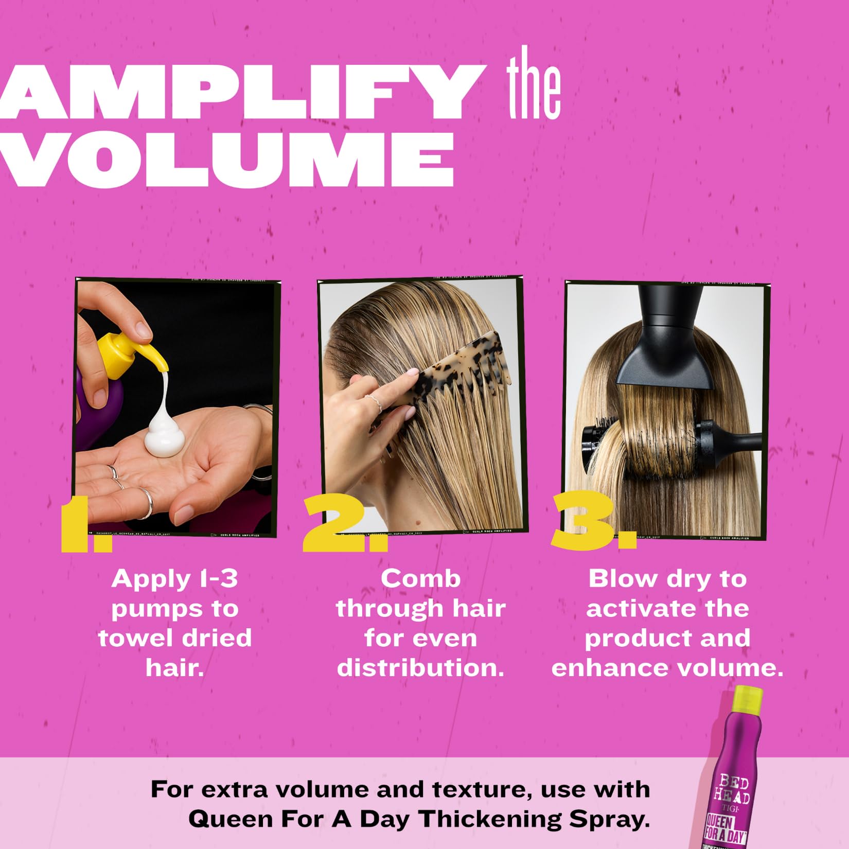 Bed Head by TIGI Small Talk Volumising Styling Cream for Fine, Flat Hair 6