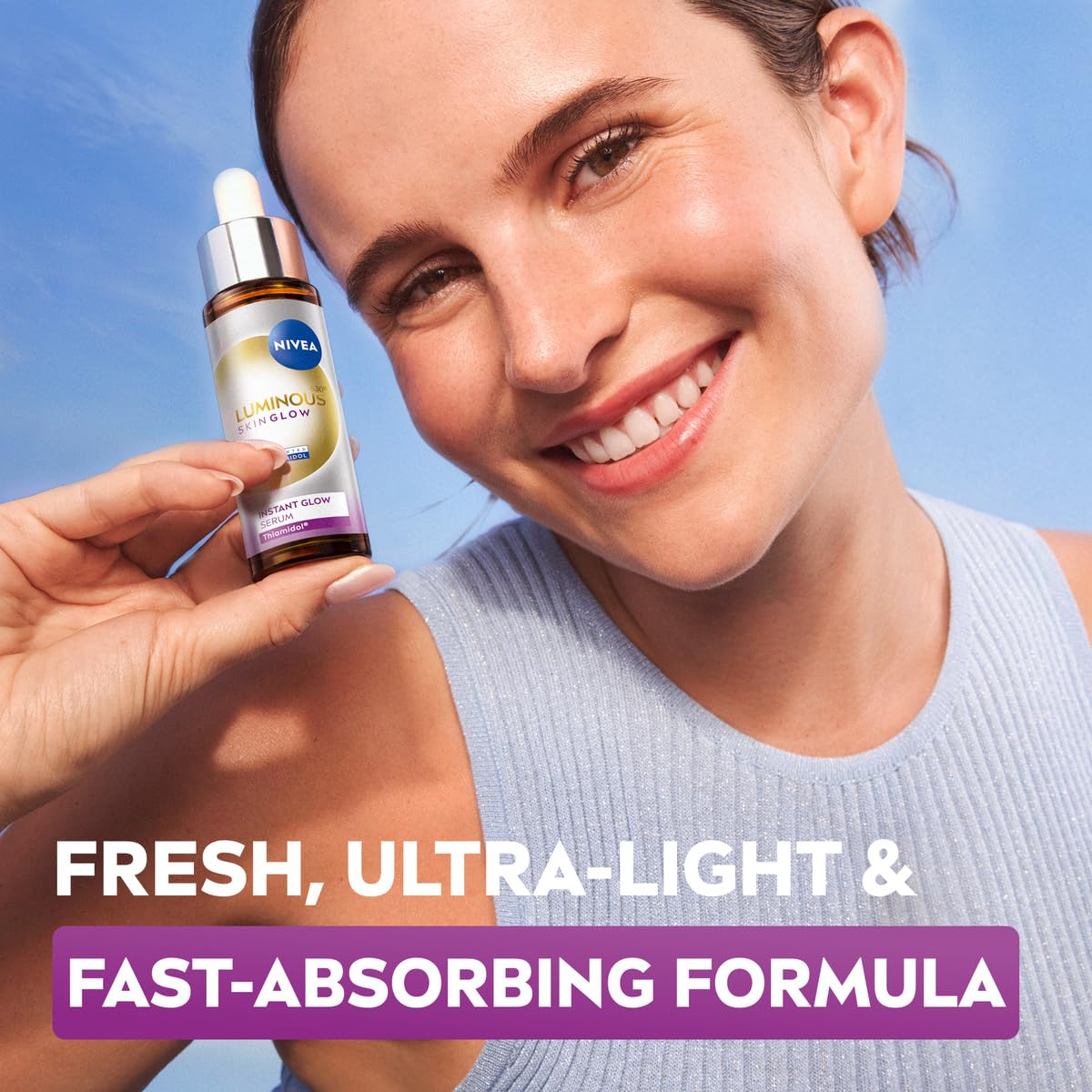 NIVEA Luminous 630 Even Glow Serum with Thiamidol and Aloe Vera 30ml 5