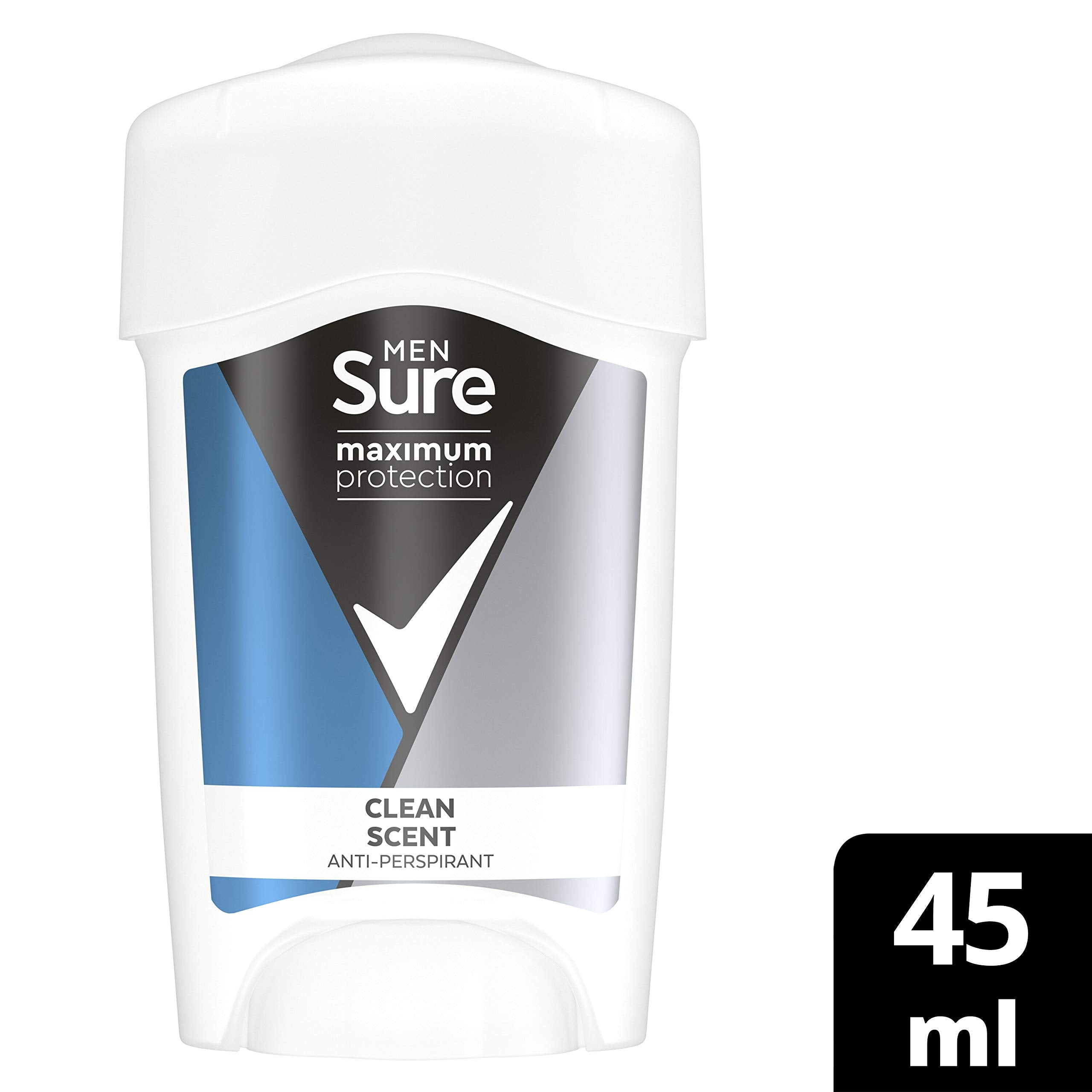 Sure Men Maximum Protection Clean Scent Antitranspirant Deodorant Cream Stick