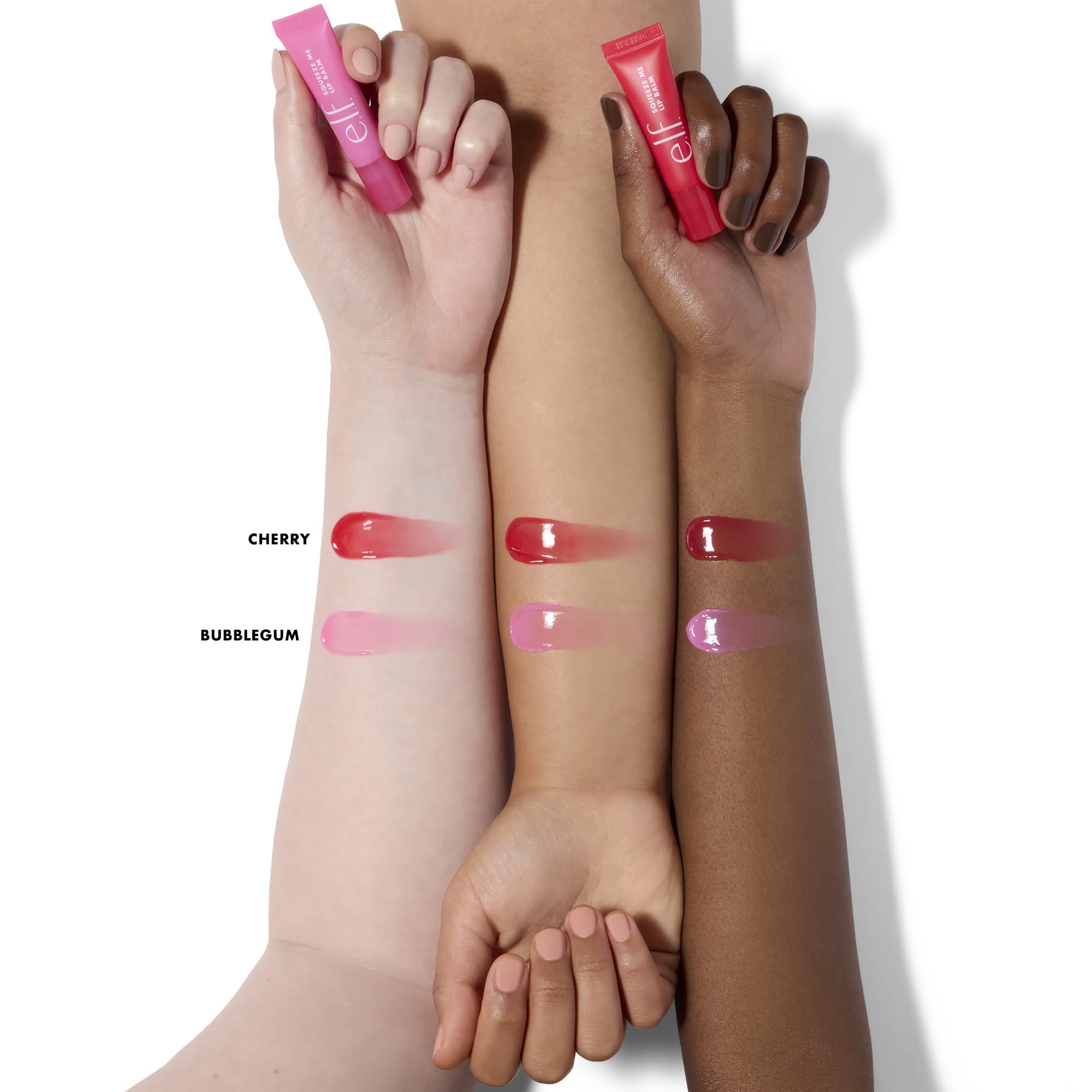 elf Squeeze Me Lip Balm Duo, Feuchtigkeitsspendender Lippenbalsam für einen zarten Farbtupfer 3