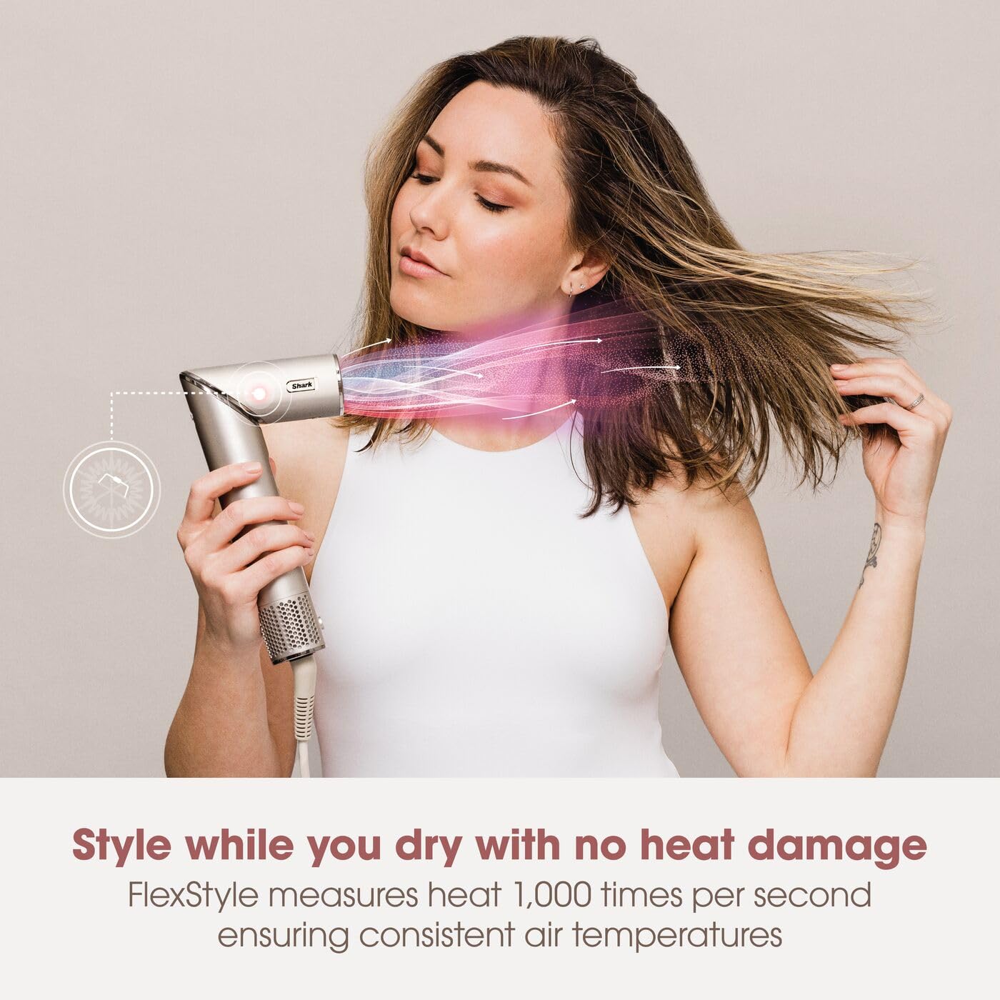 Shark FlexStyle 5-in-1 Air Styler & Hair Dryer with Auto-Wrap Curlers 4
