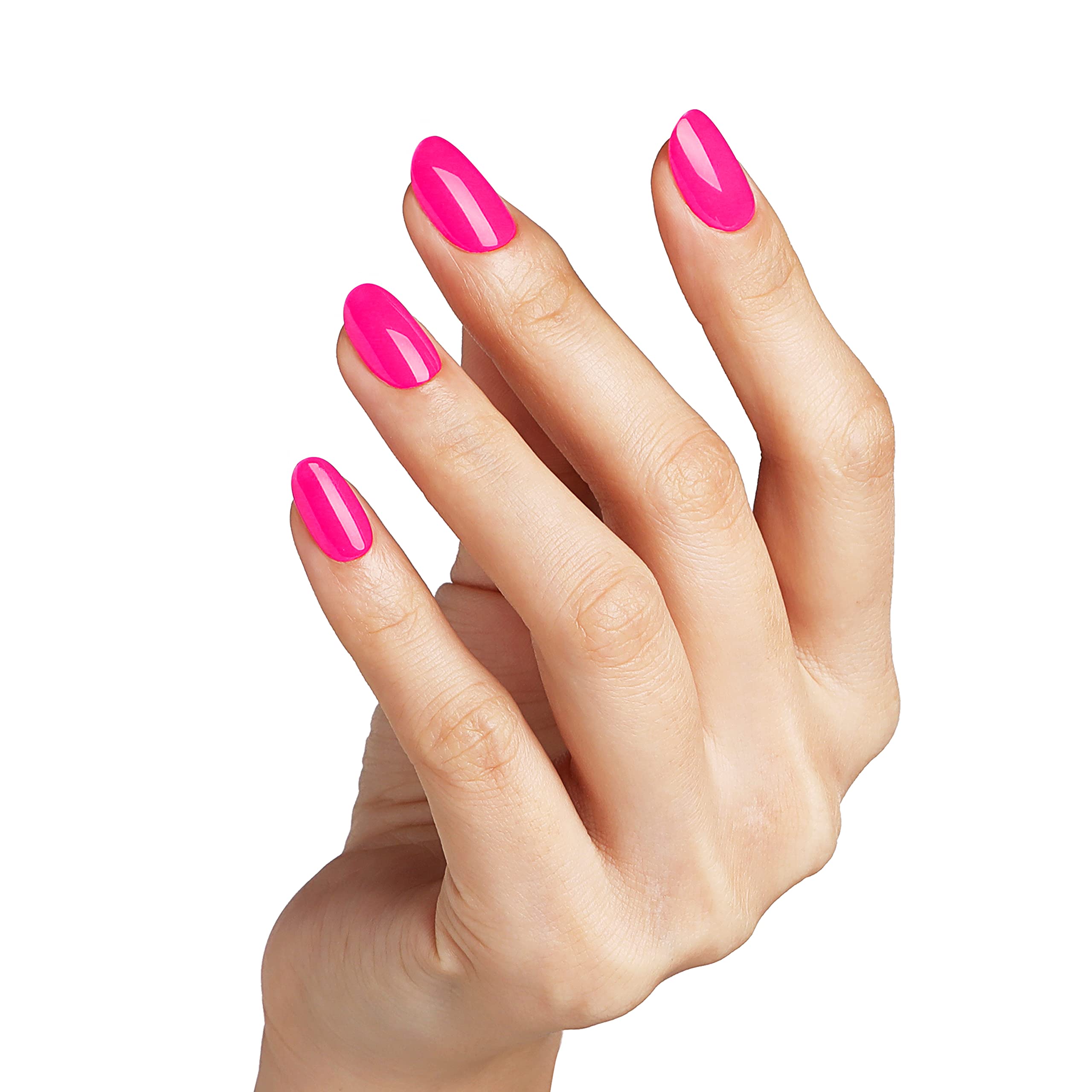 BLUESKY Gel Nail Polish - Shocking Pink Neon12, 10ml, Long Lasting & Chip Resistant 4