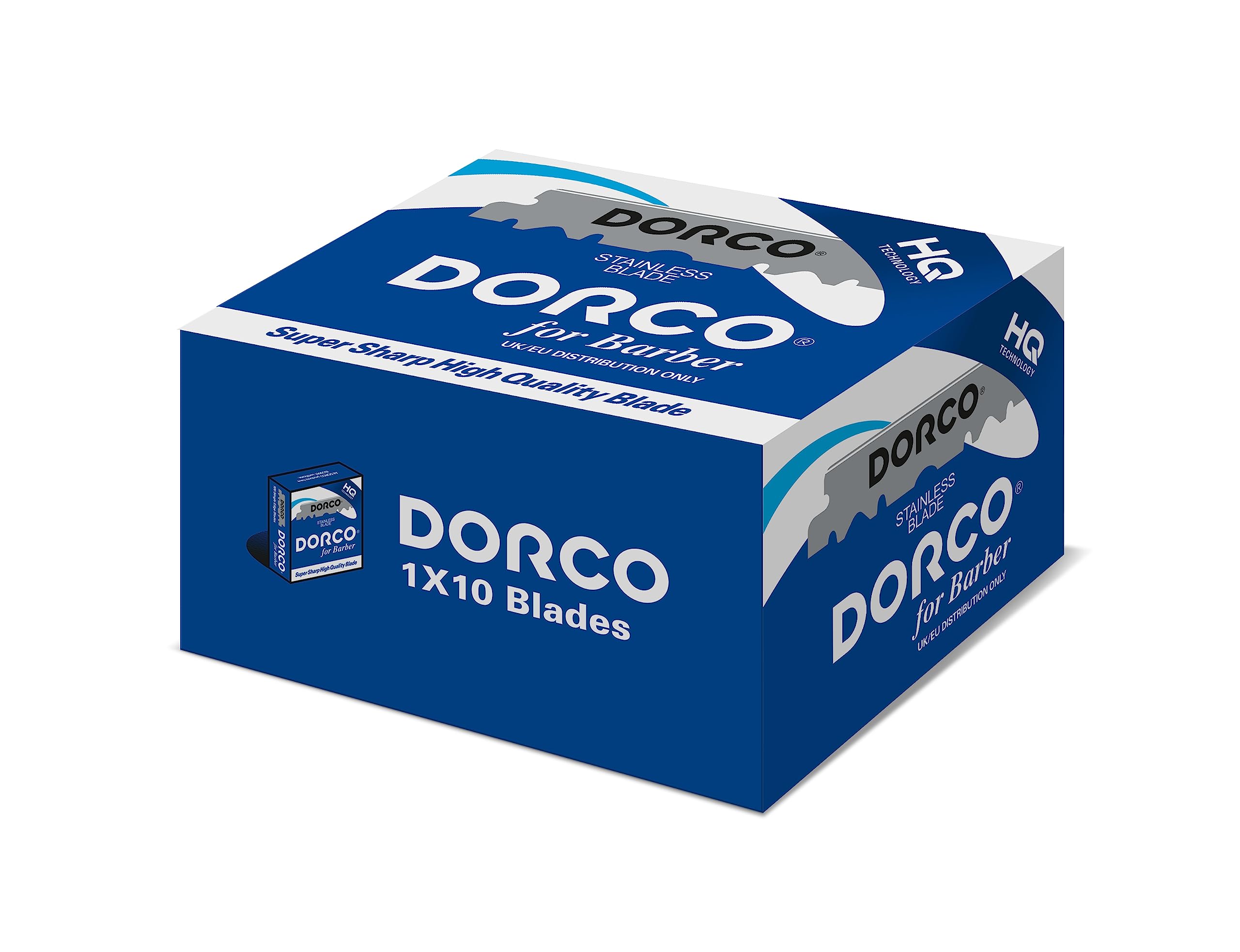 200 Count DORCO Single Edge Razor Blades - Ultra-Sharp, Long-Lasting Professional Quality 6