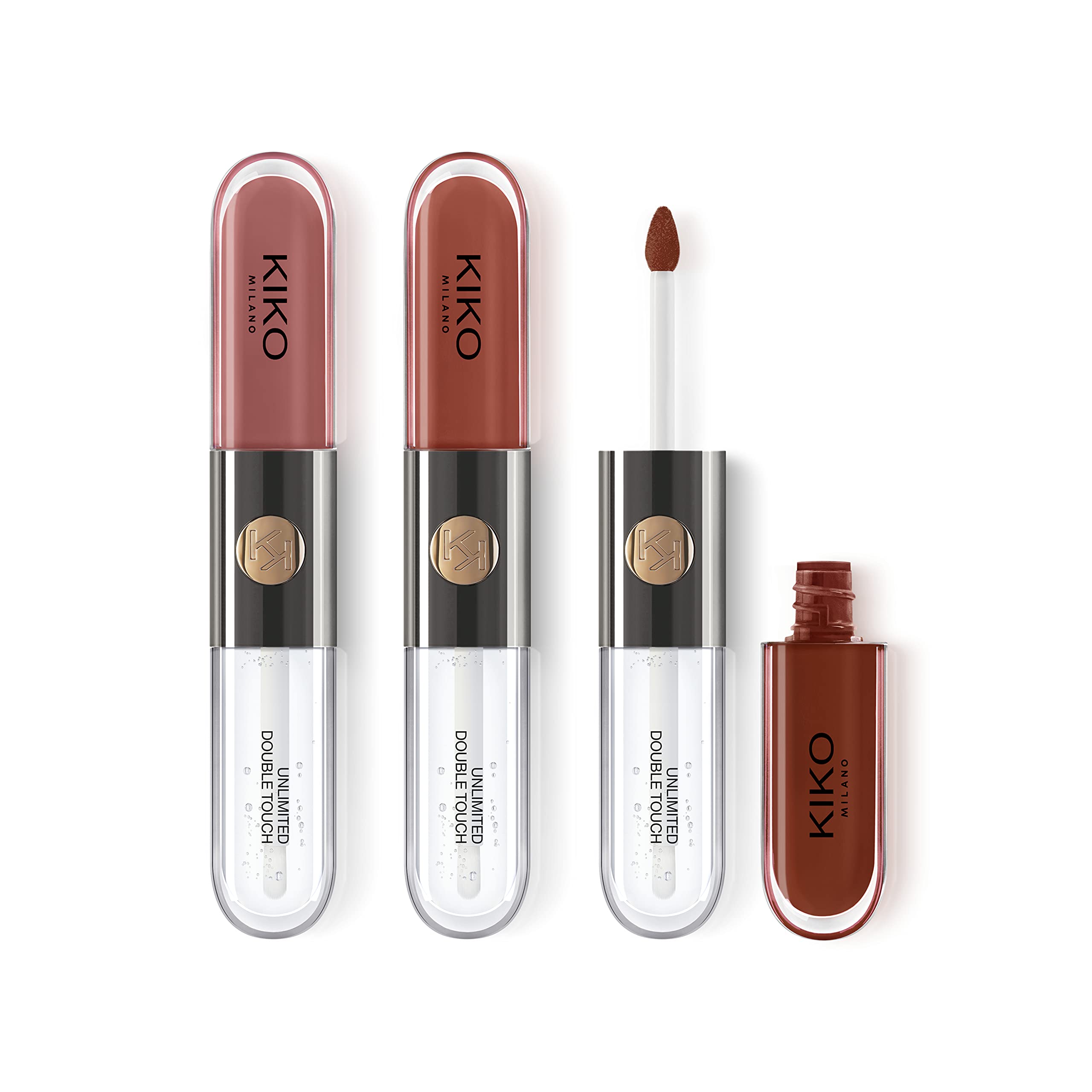 KIKO Milano Unlimited Double Touch Lipstick Kit | 3 Two-Step Liquid Lipsticks