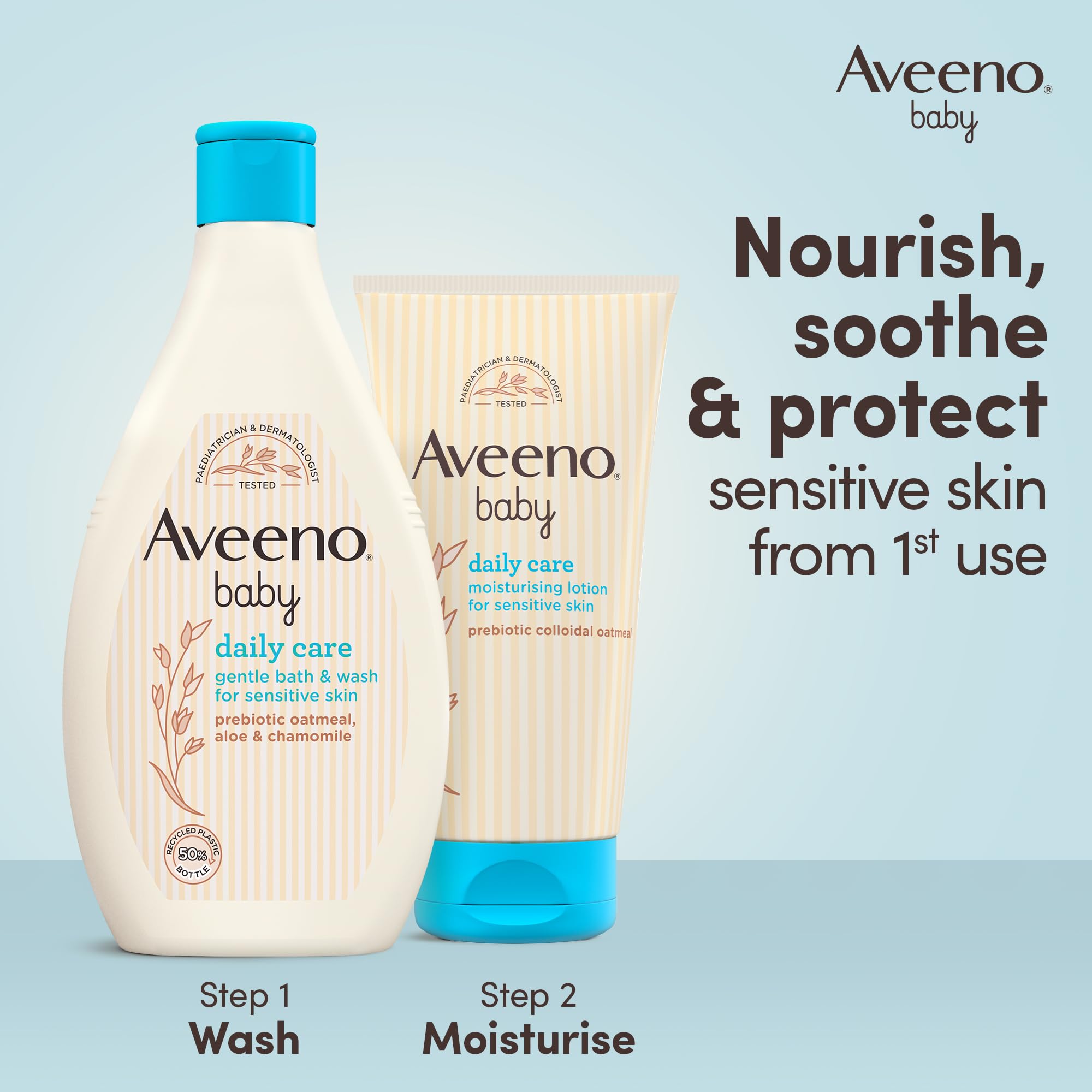 Aveeno Baby Daily Care Moisturising Lotion (150ml) 5