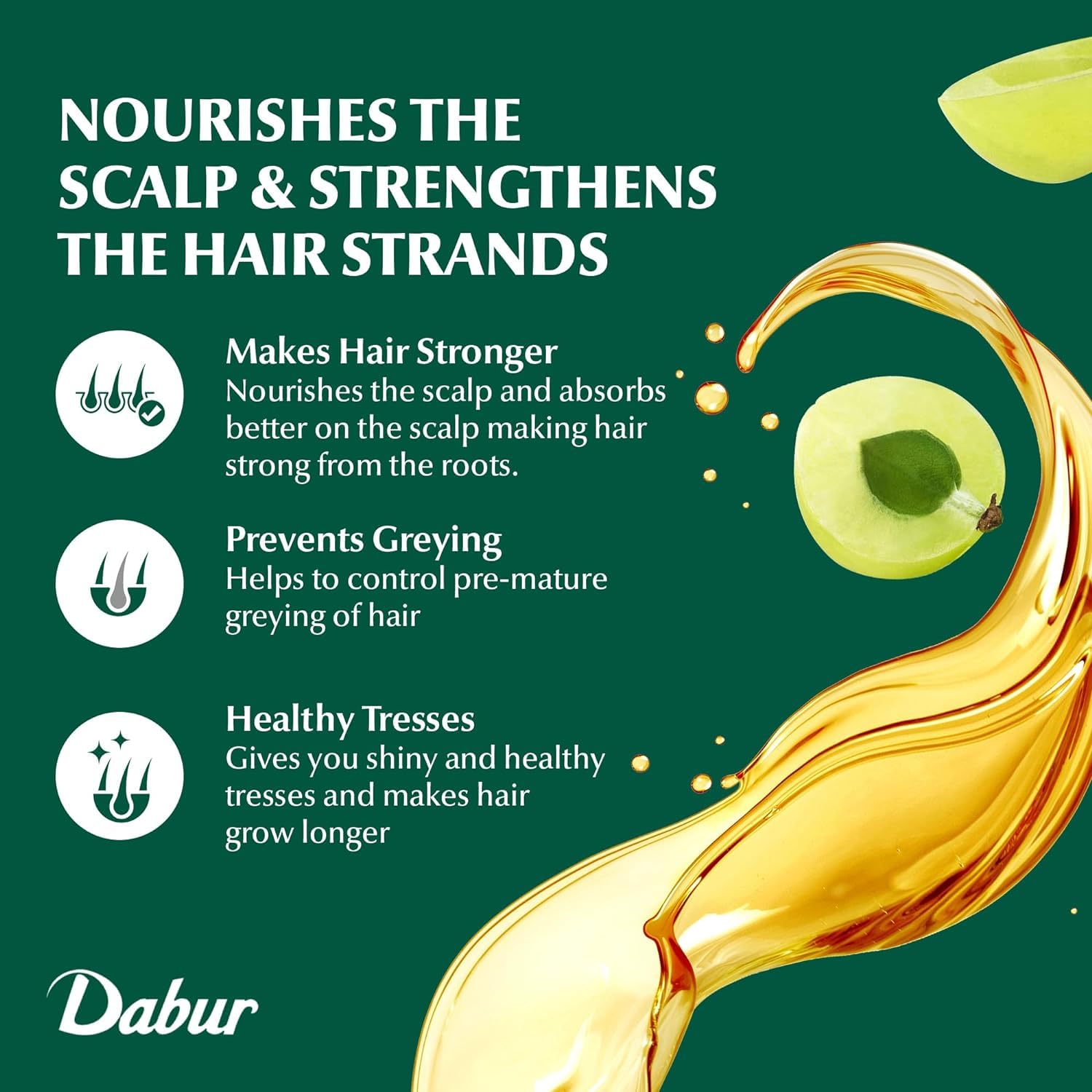 Dabur Amla Haaröl 300 ml 4