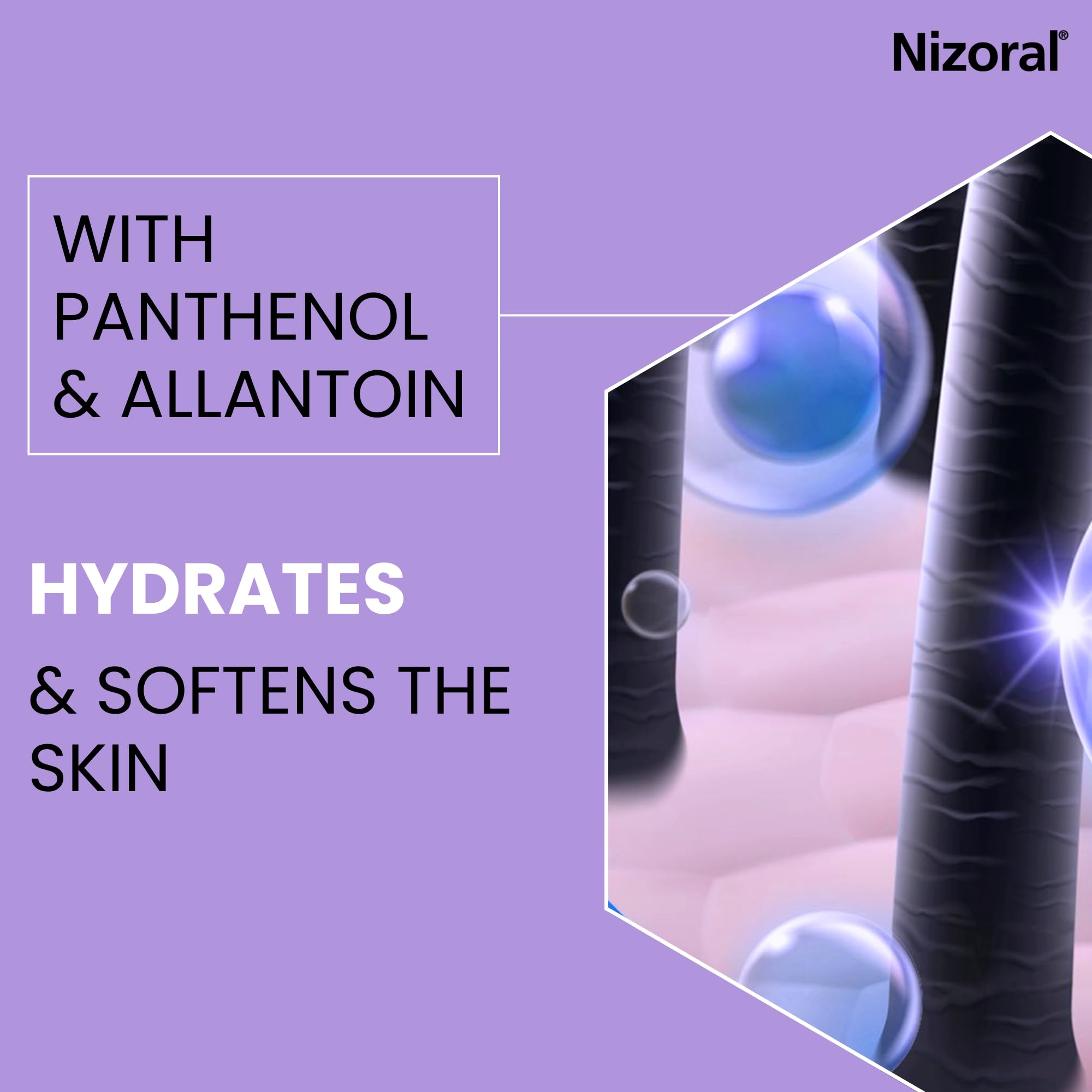 Nizoral Scalp Soothing Shampoo for Dry and Eczema Prone Scalps - 24 Hour Relief 5