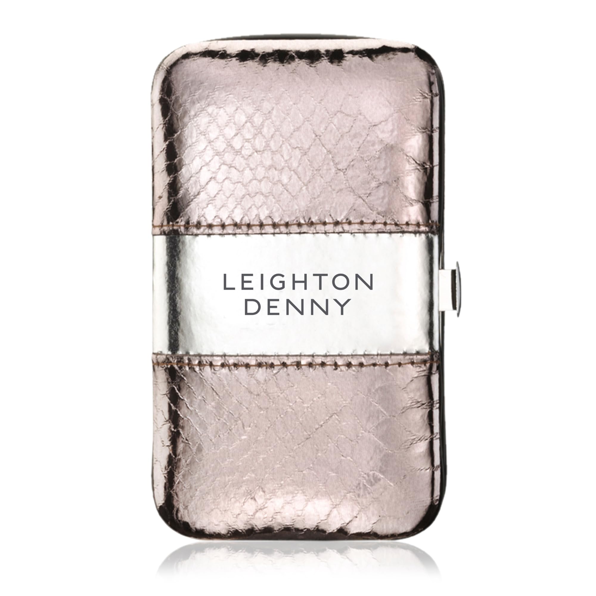 LEIGHTON DENNY Mini Mani Rescue Kit - Travel Nail Care Essentials in Gunmetal Case 3