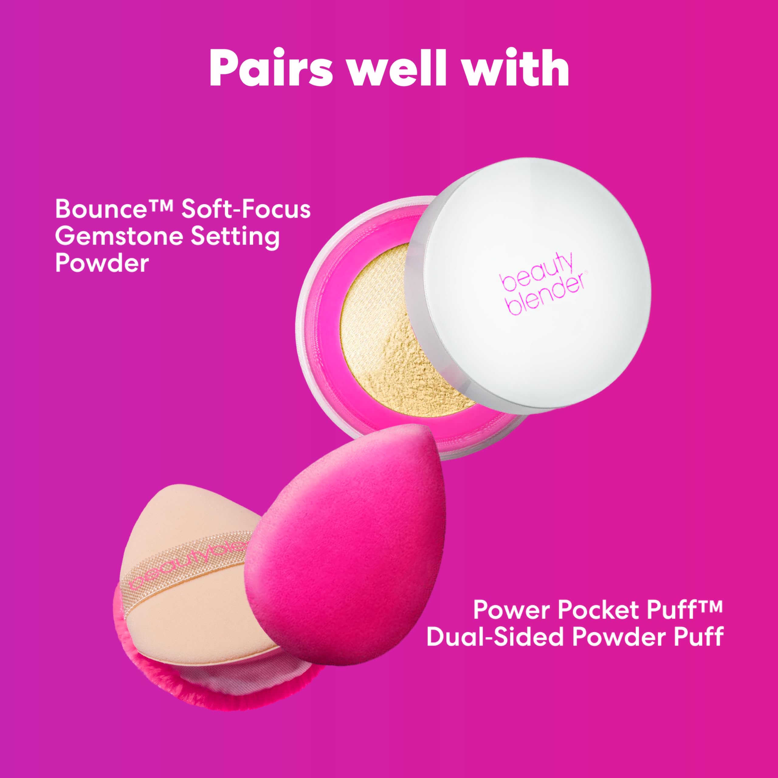 BeautyBlender Power Pocket Puff for Loose & Powder Foundation Application 5