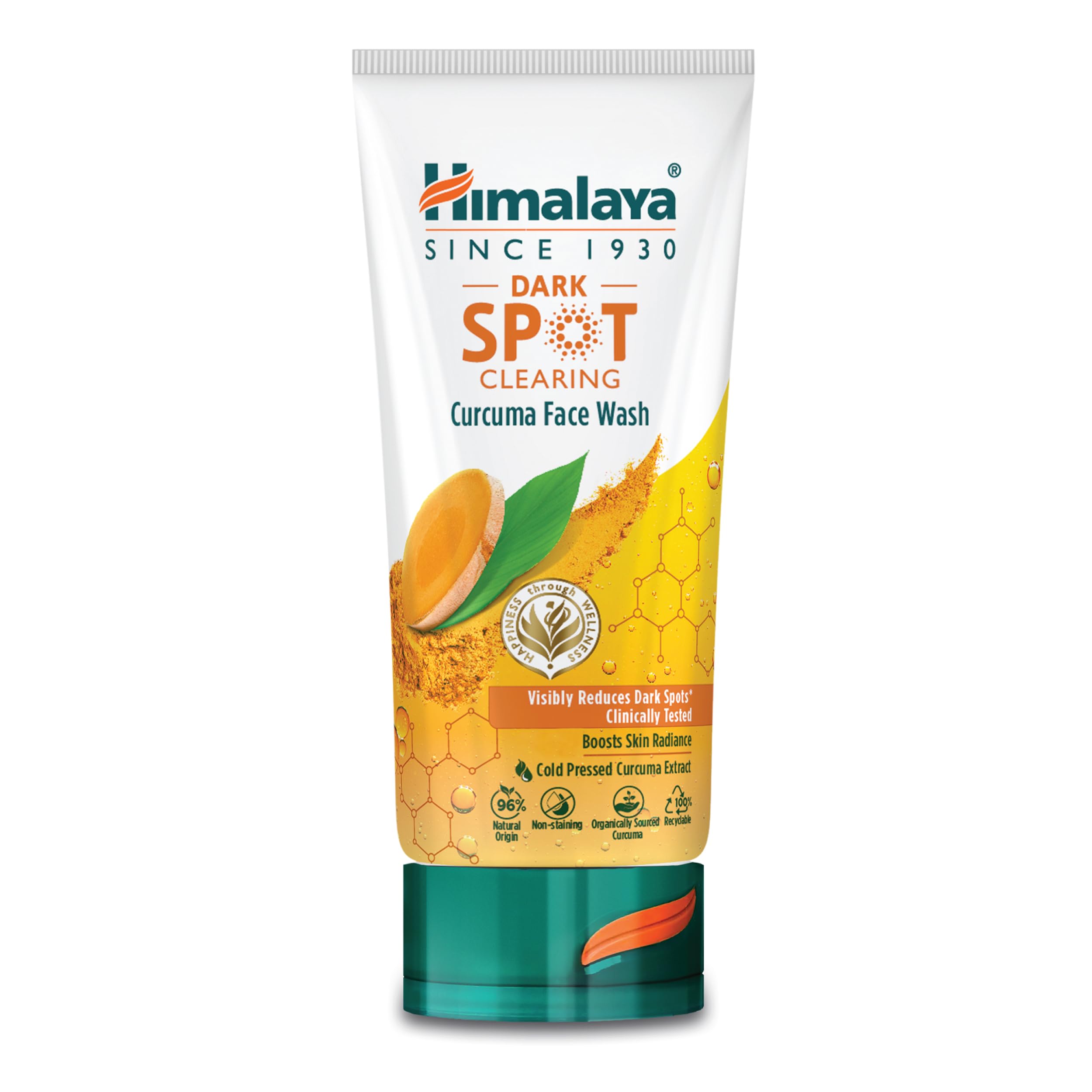 Himalaya Dark Spot Clearing Curcuma Face Wash for Radiance and Dark Spot Reduction 150ml