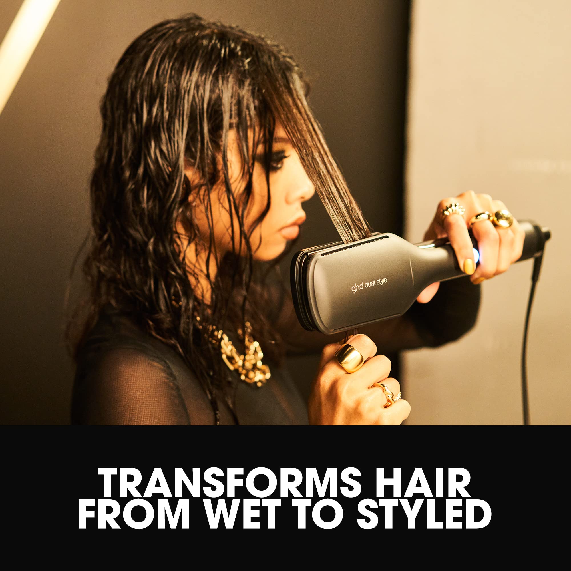 ghd Duet Style 2-in-1 Hot Air Styler in Black - Wet to Dry Styling 4