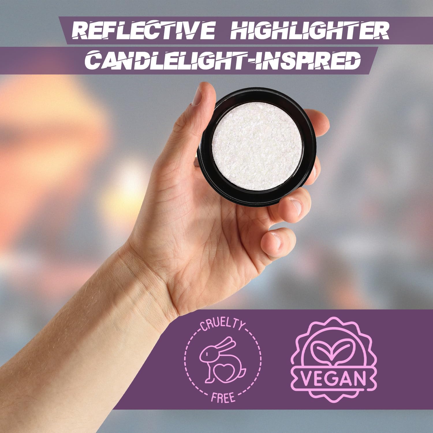 Profusion Cosmetics Rituals Candlelight Frosted Highlighter for Radiant Glow 3