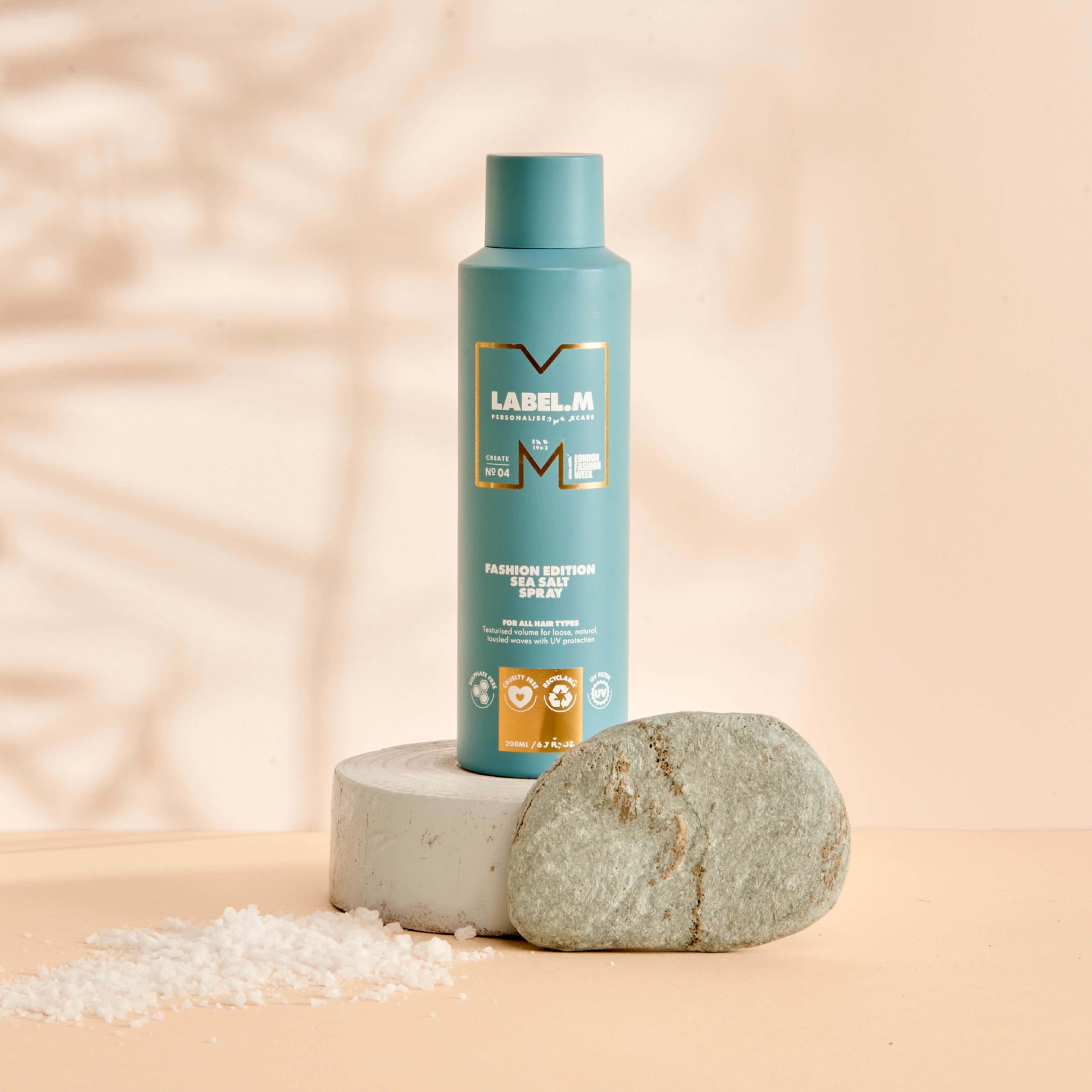 label.m Fashion Edition Sea Salt Spray for Tousled Volume and UV Protection, 200ml 3