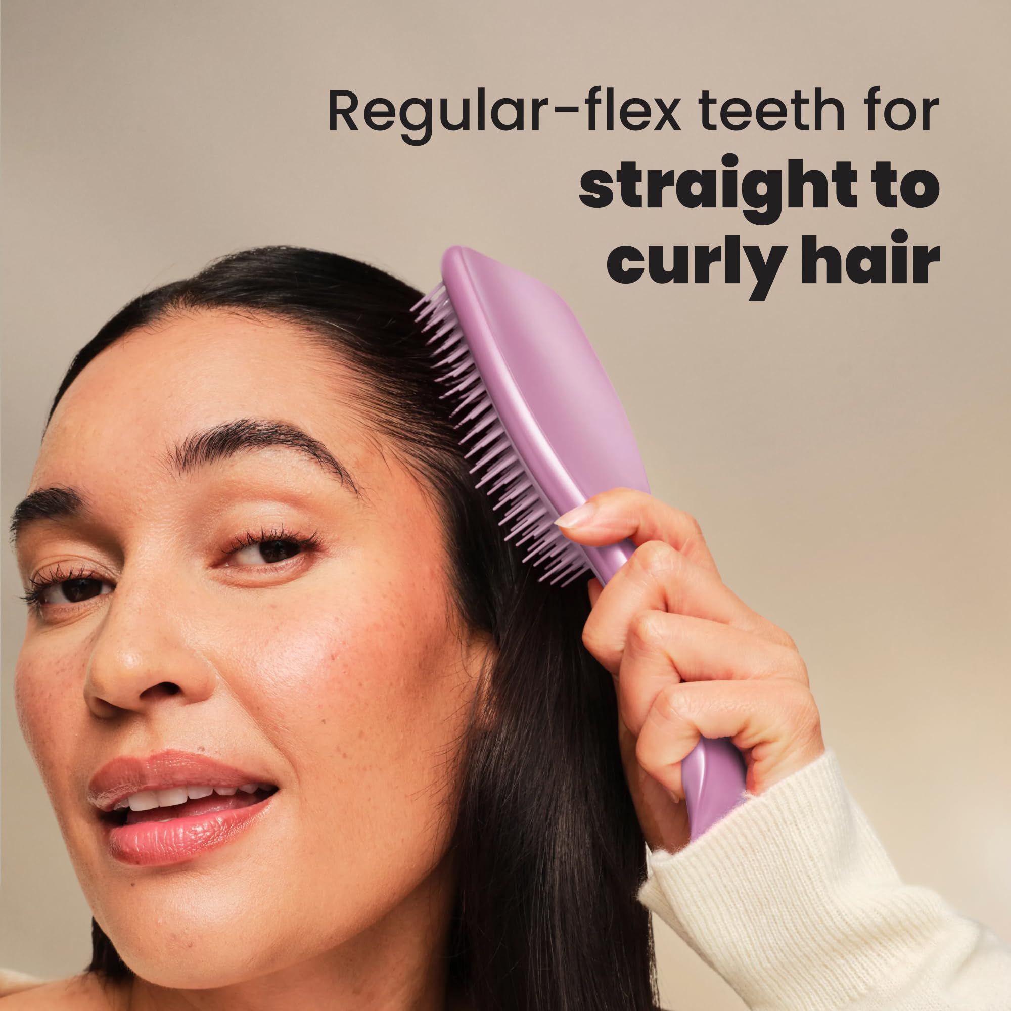 Tangle Teezer Ultimate Detangler Hairbrush - Mauve Copper Chrome Finish for Wet & Dry Hair 3