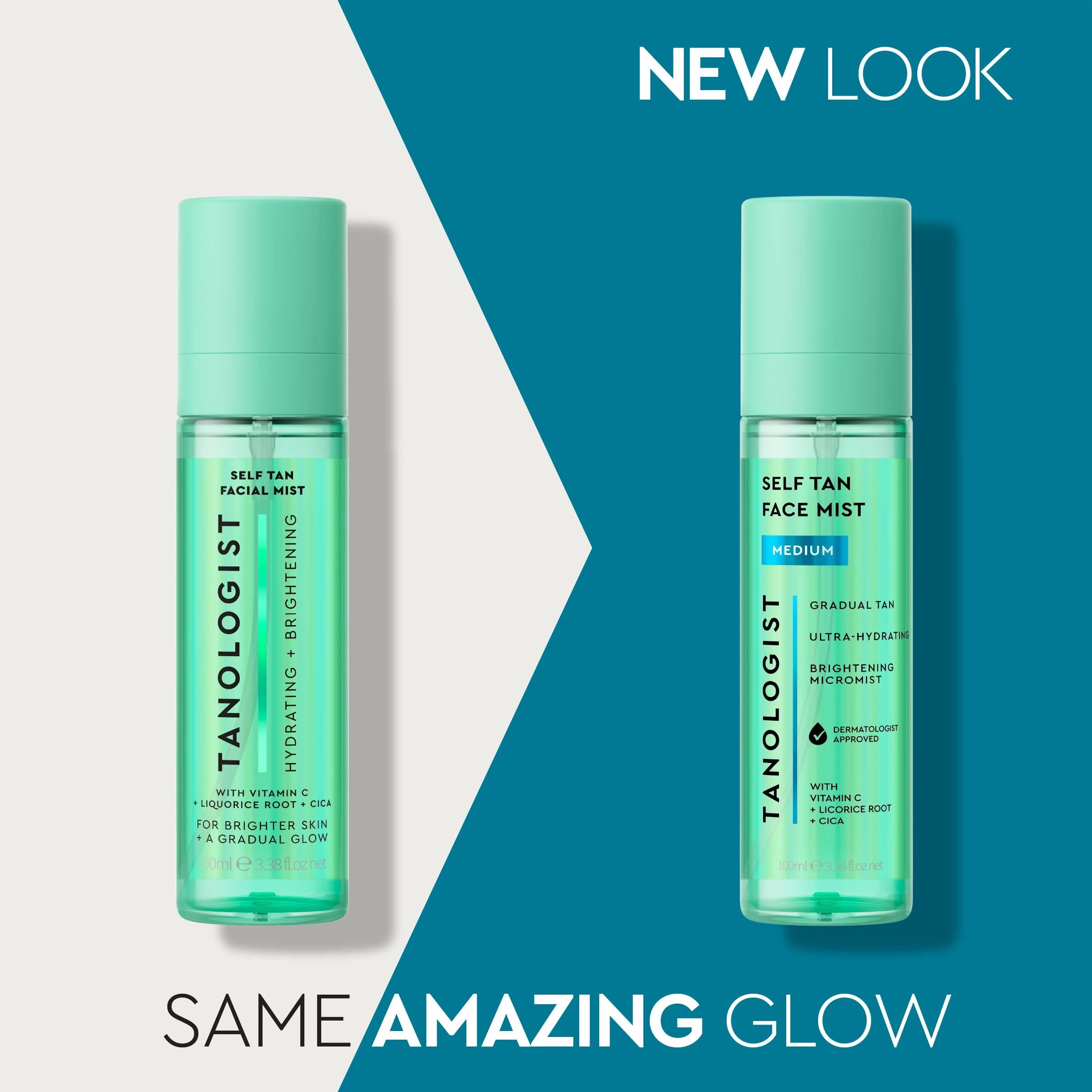 Tanologist Self-Tan Hydrating & Brightening Face Mist 100ml - Dermatologist Tested 6