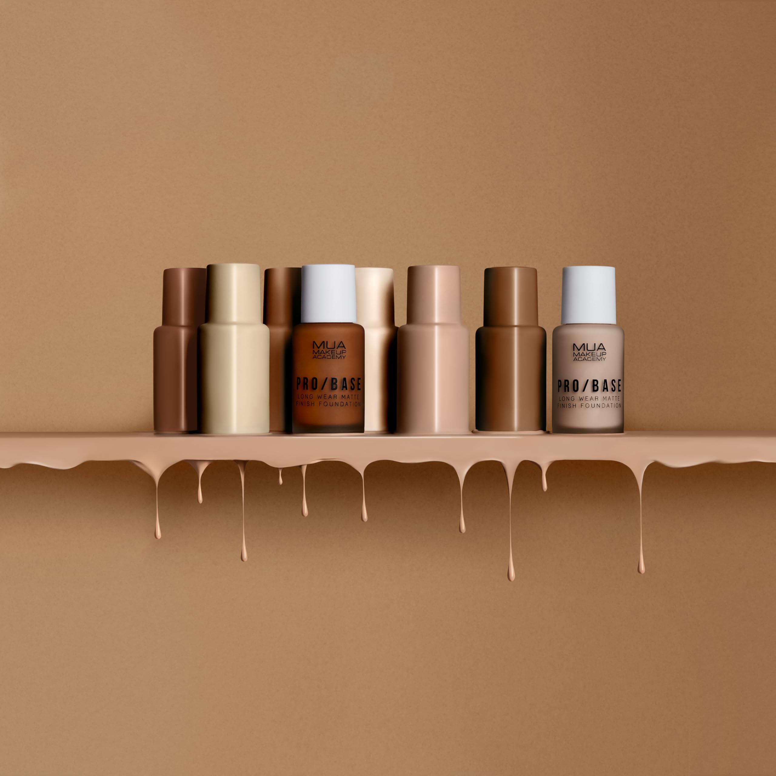 MUA Makeup Academy Pro/Base Full Coverage Long Wear Matte Foundation, Shade #120, 30 ml - Vegan 5