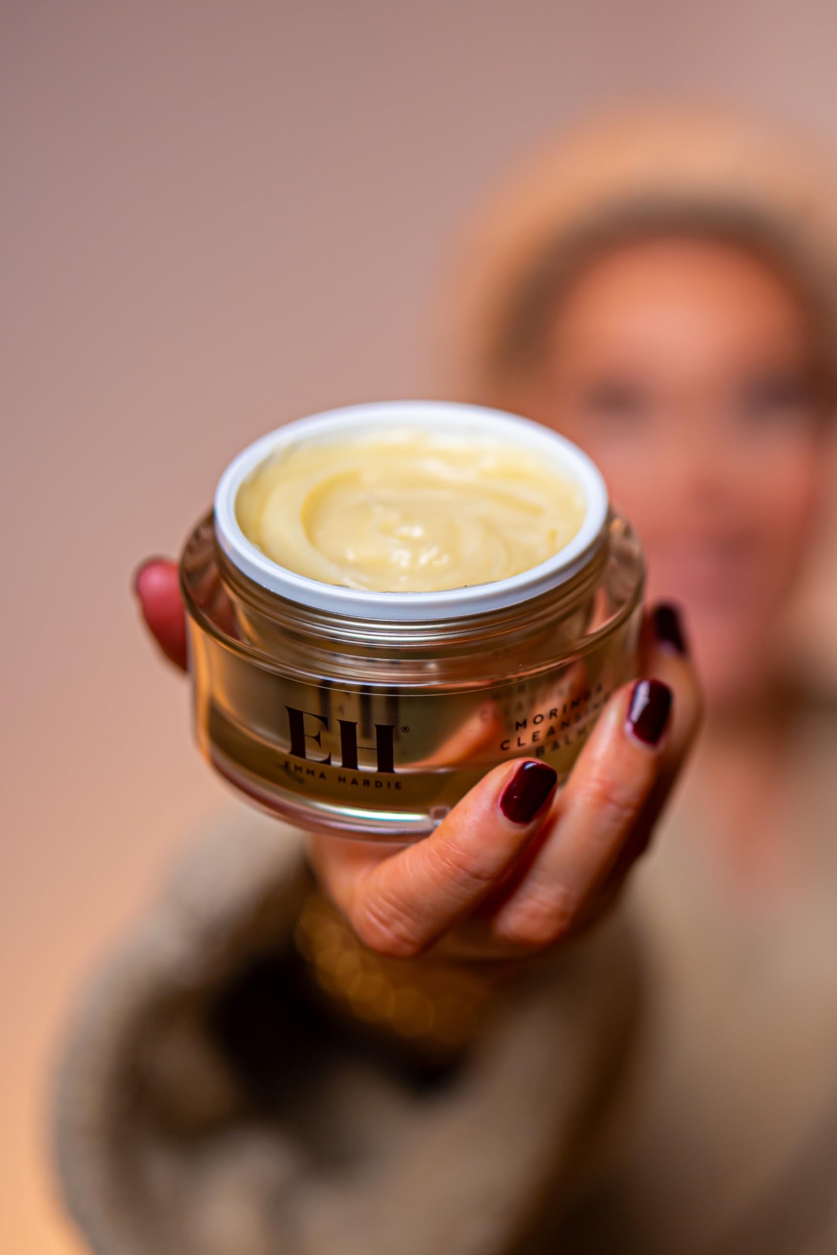 Emma Hardie 100ml Moringa Cleansing Balm Set with Dual Action Cloth 6