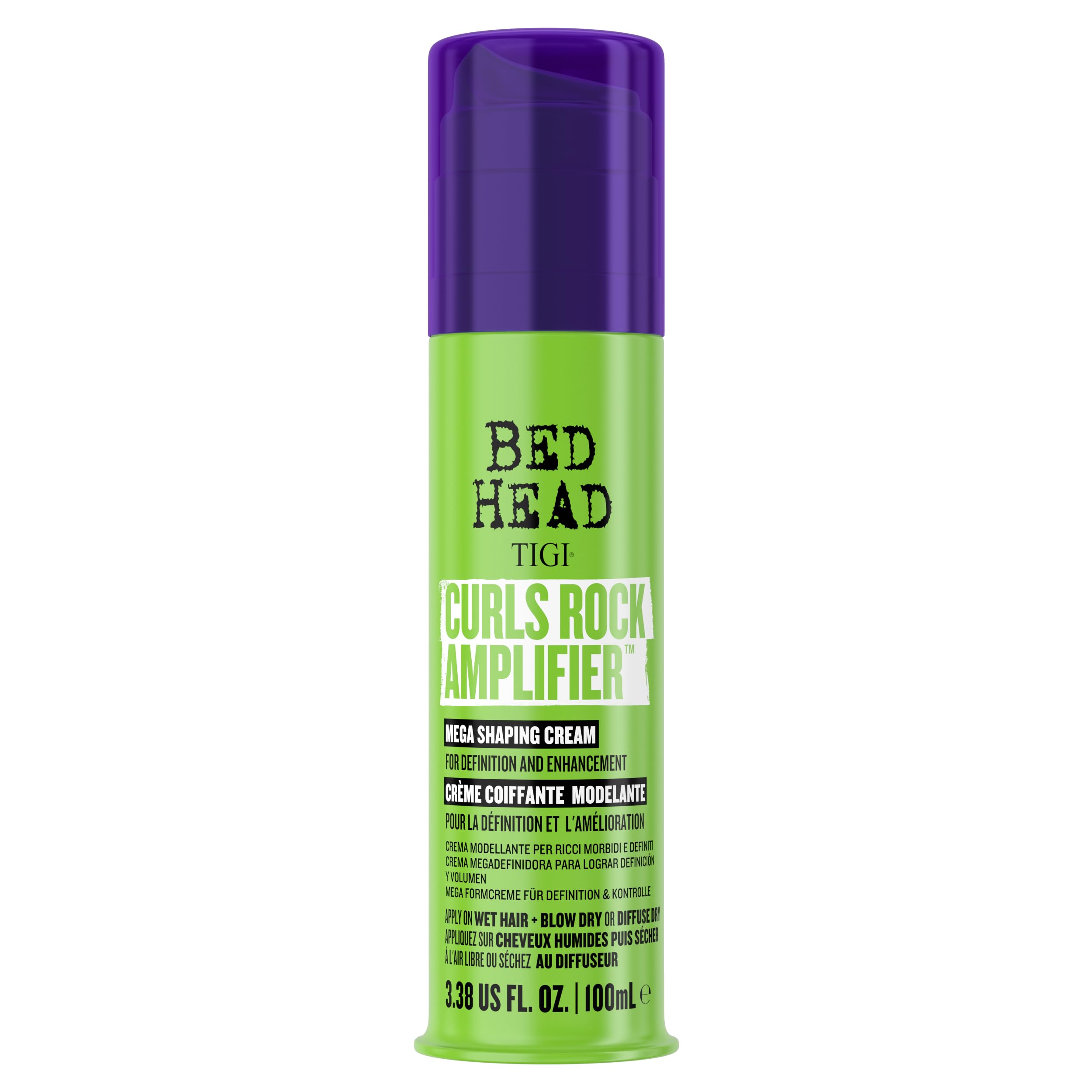 Bed Head by TIGI Curls Rock Amplifier – Lockenformende und -definierende Creme mit