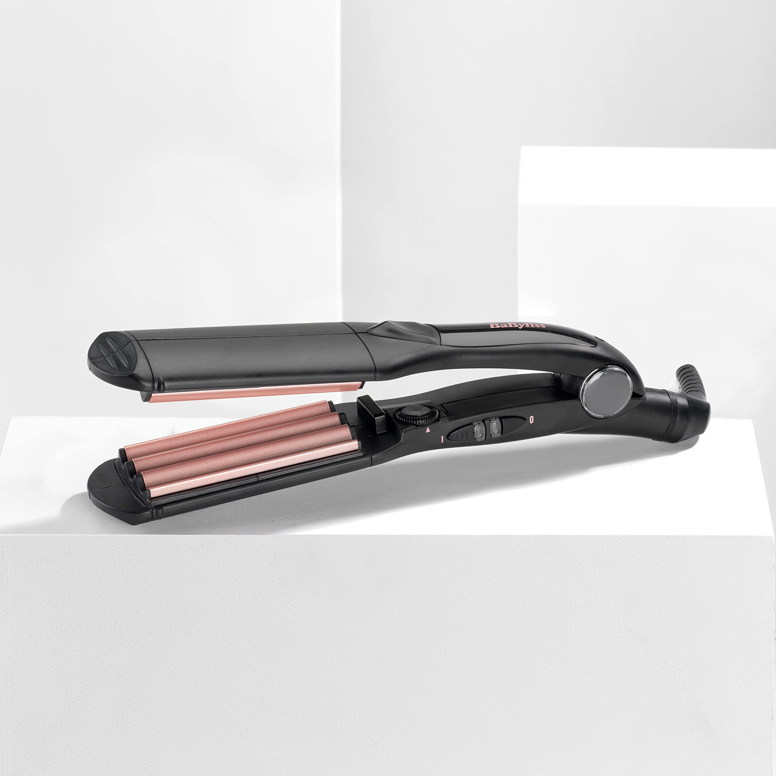 BaByliss Hair Crimper with Tourmaline Ceramic Coating and 10 Heat Settings