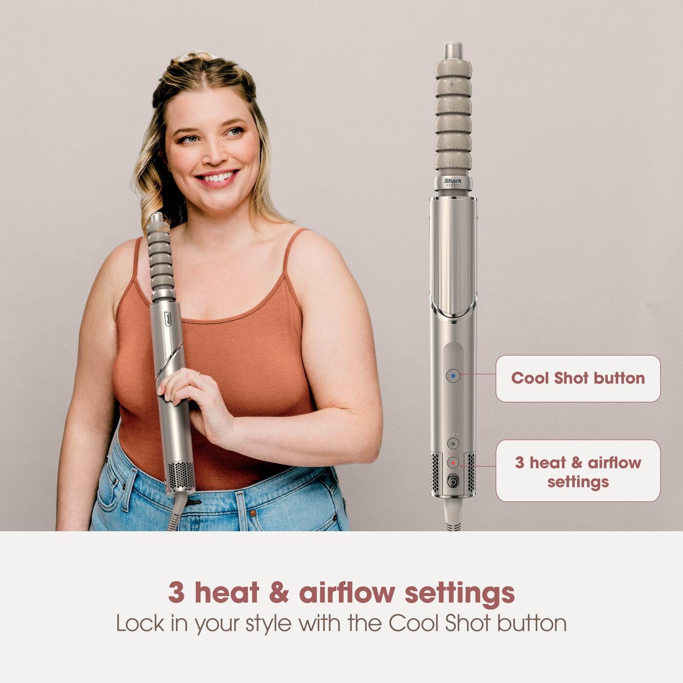 Shark FlexStyle 5-in-1 Air Styler & Hair Dryer with Auto-Wrap Curlers 3