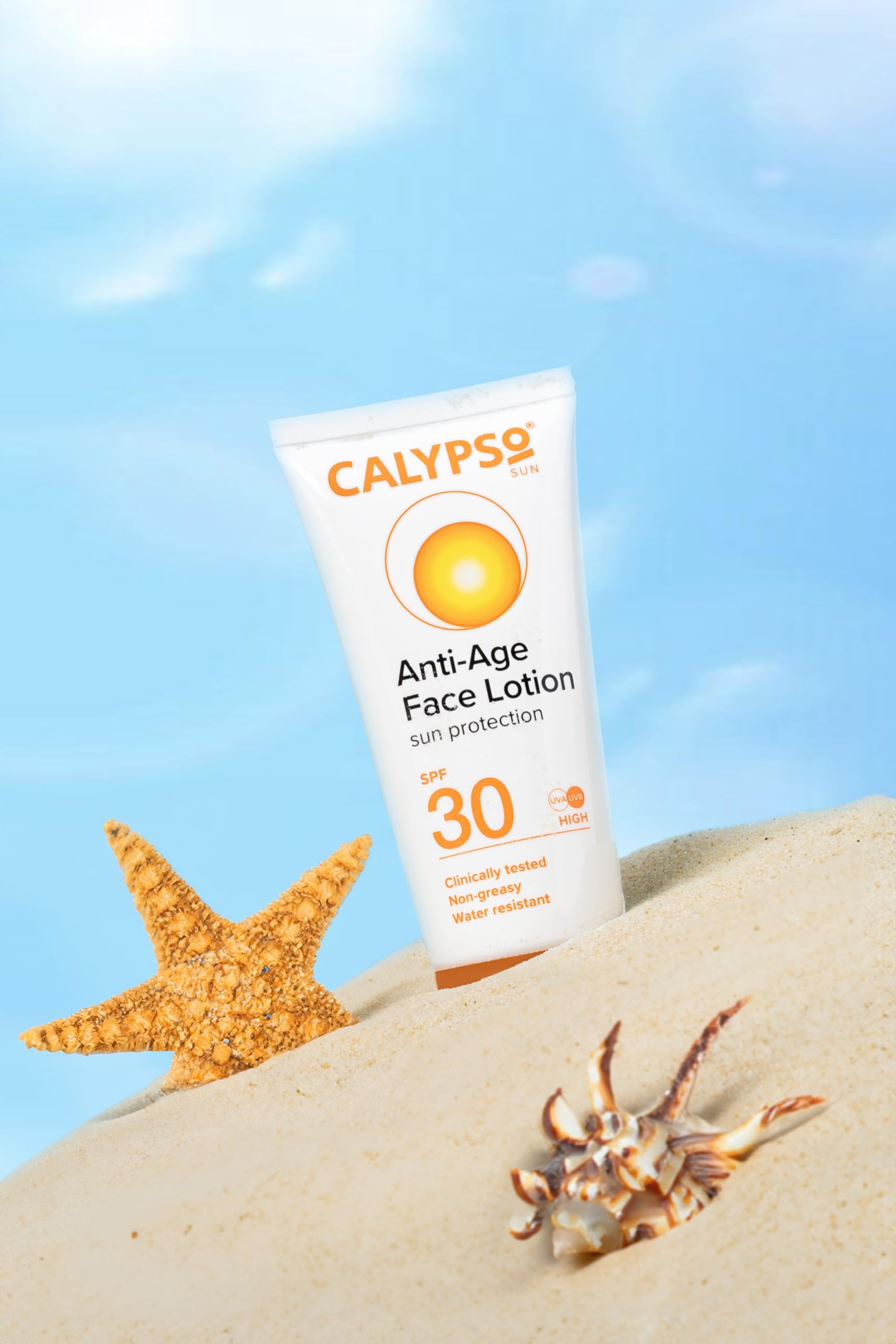 Calypso Facial Sun Protection Cream SPF30 for Sensitive Skin 5