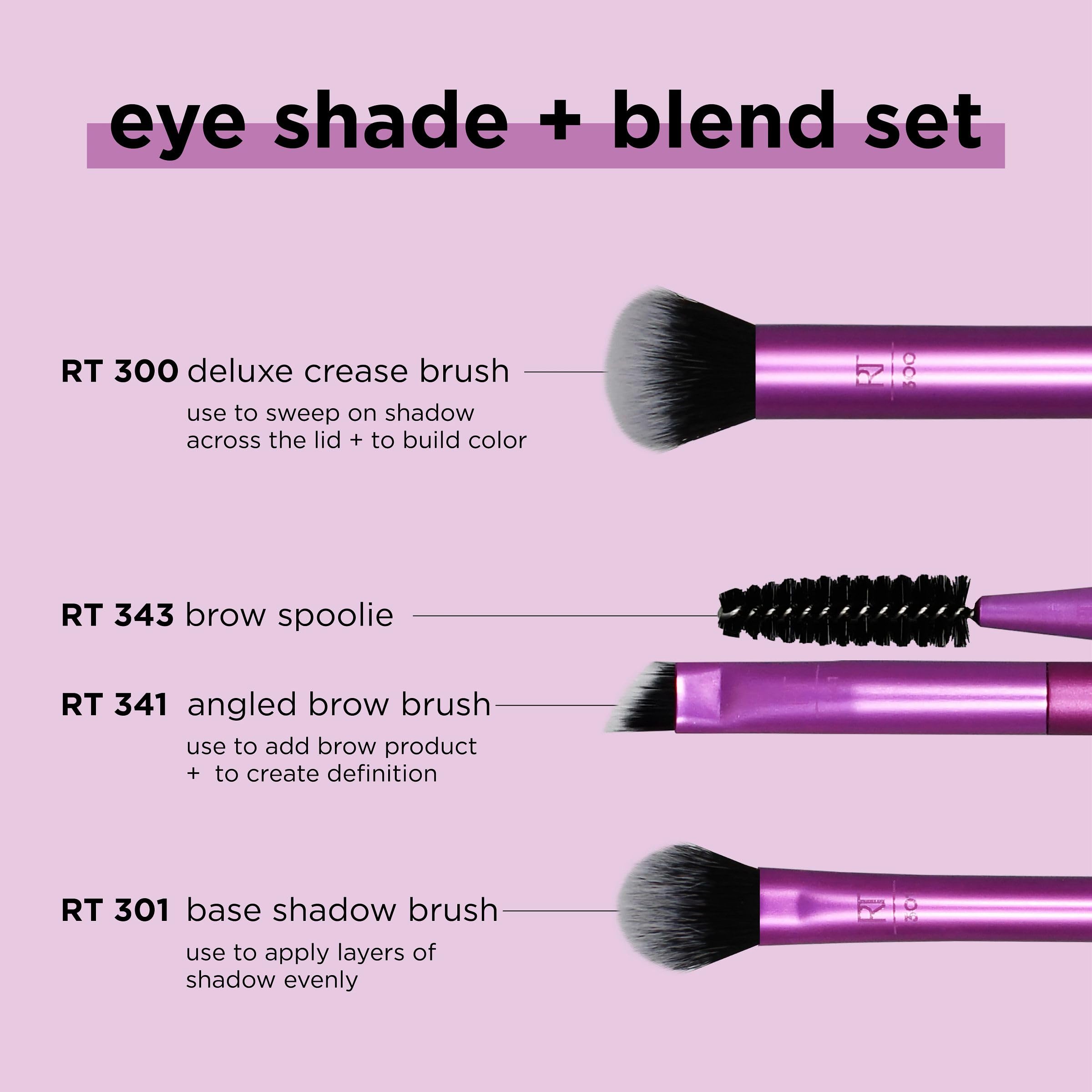 Real Techniques Eye Shade and Blend Eyeshadow Makeup Brush Duo for Two-Color Application 3