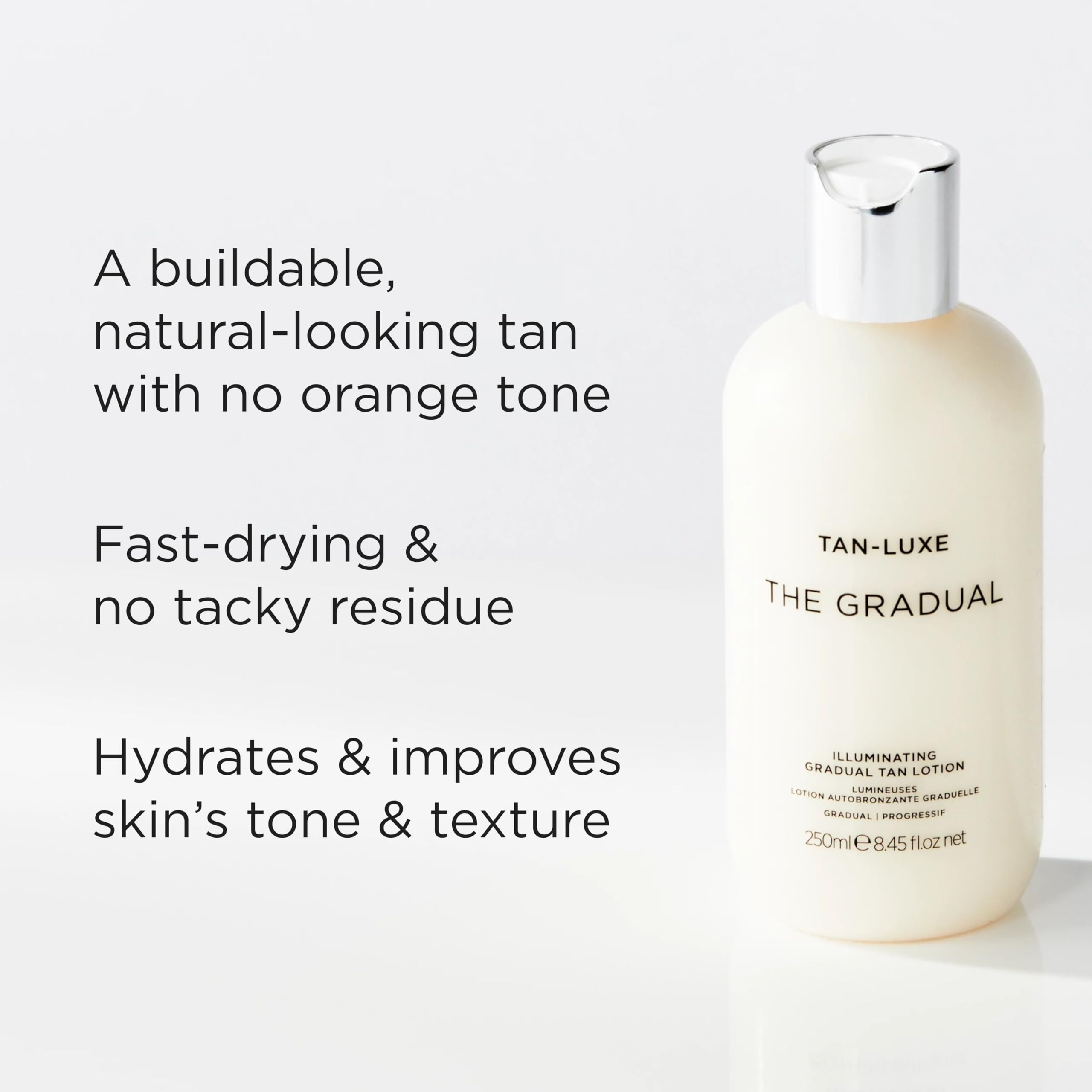 TAN-LUXE THE GRADUAL Illuminating Self Tan Lotion (250 ml) Selbstbräunende Ski
